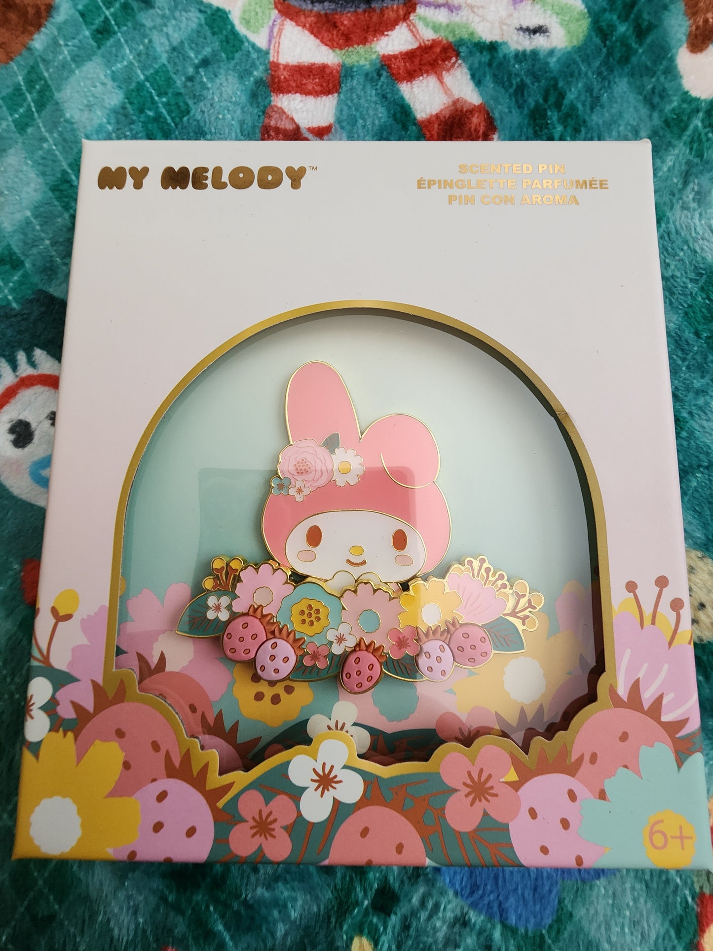 Sanrio My Melody Floral Scented Limited Edition Pin