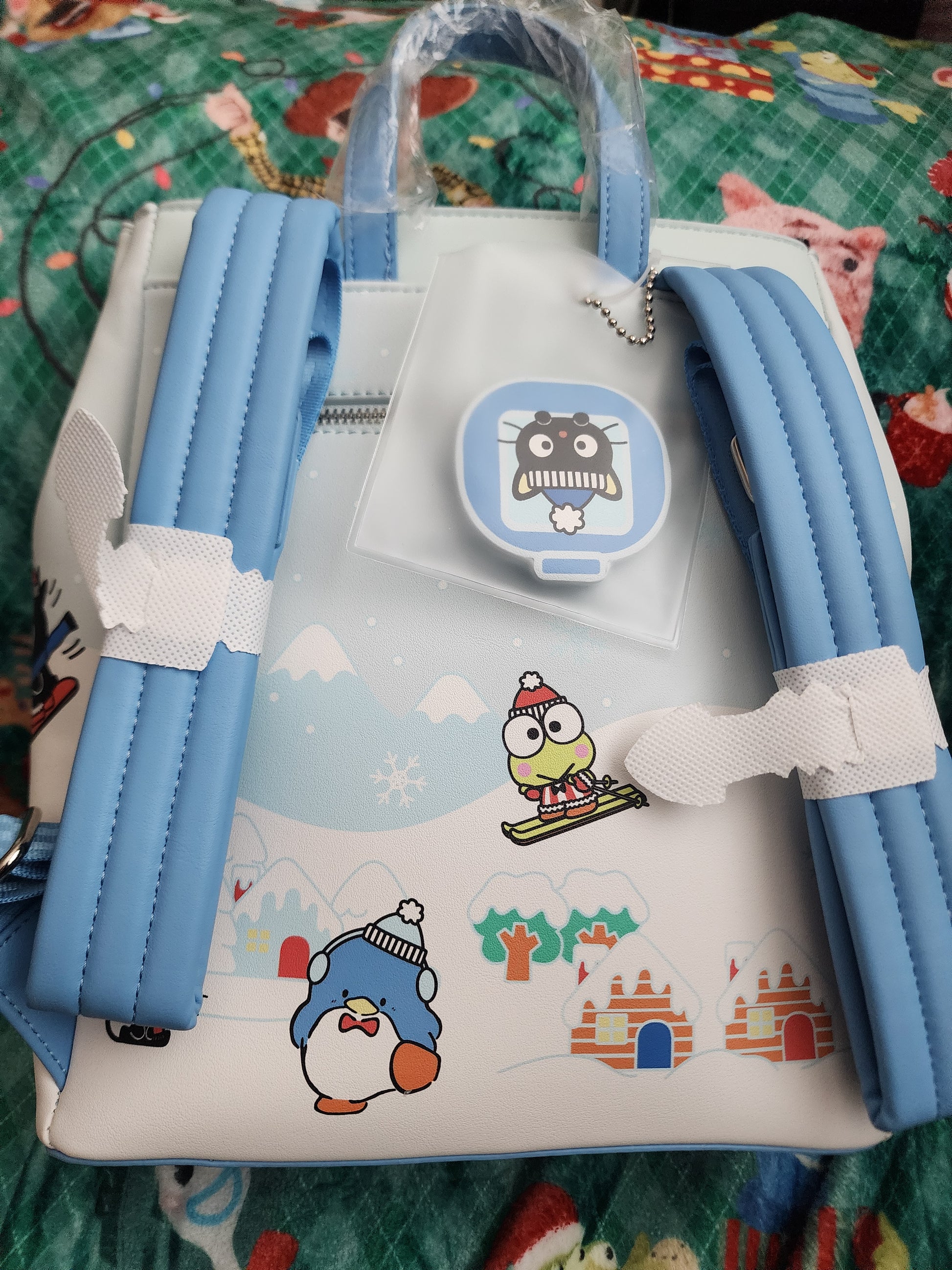 hello kitty mermaid backpack Hello Kitty and Friends Ski Trip Interactive Tote Bag/Backpack