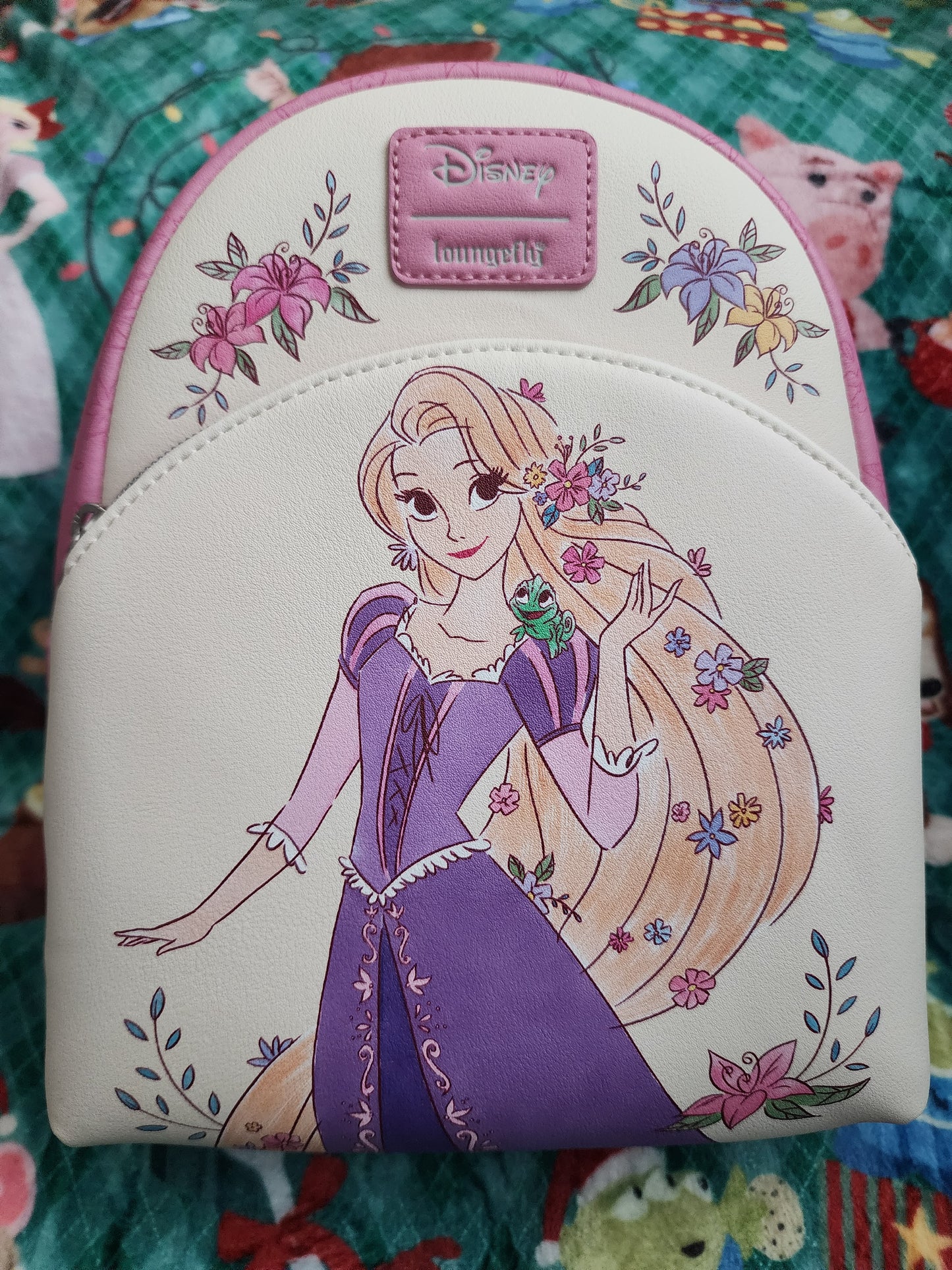 Loungefly Disney Tangled Rapunzel Floral Backpack