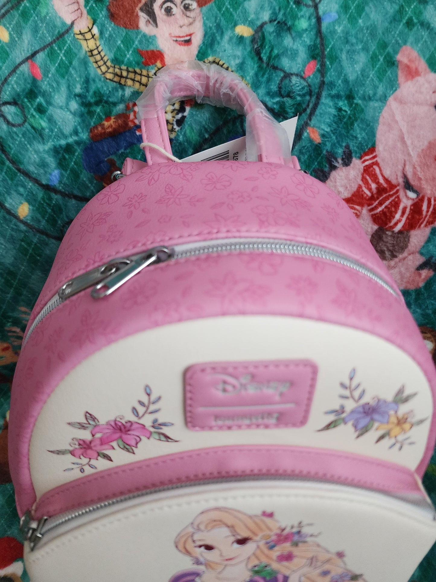 Loungefly Disney Tangled Rapunzel Floral Backpack