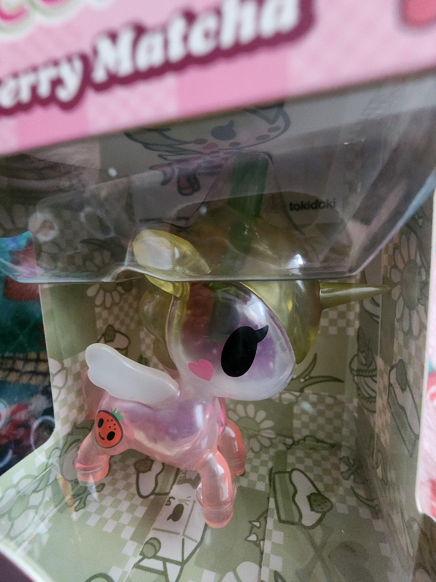 Tokidoki Unicorno Strawberry Matcha Limited Edition Figure