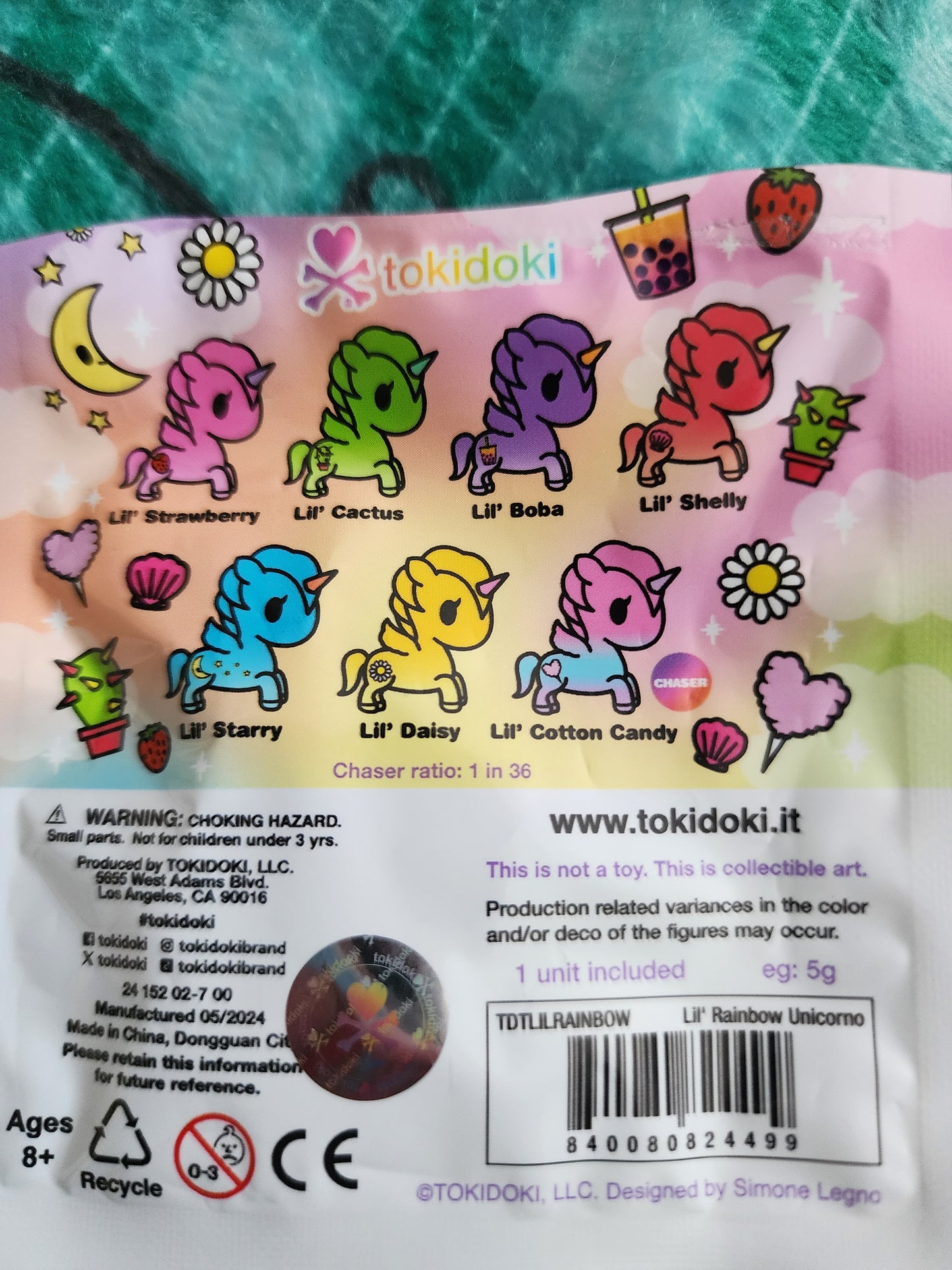 Tokidoki Unicorno Lil'Rainbow Mystery Figures