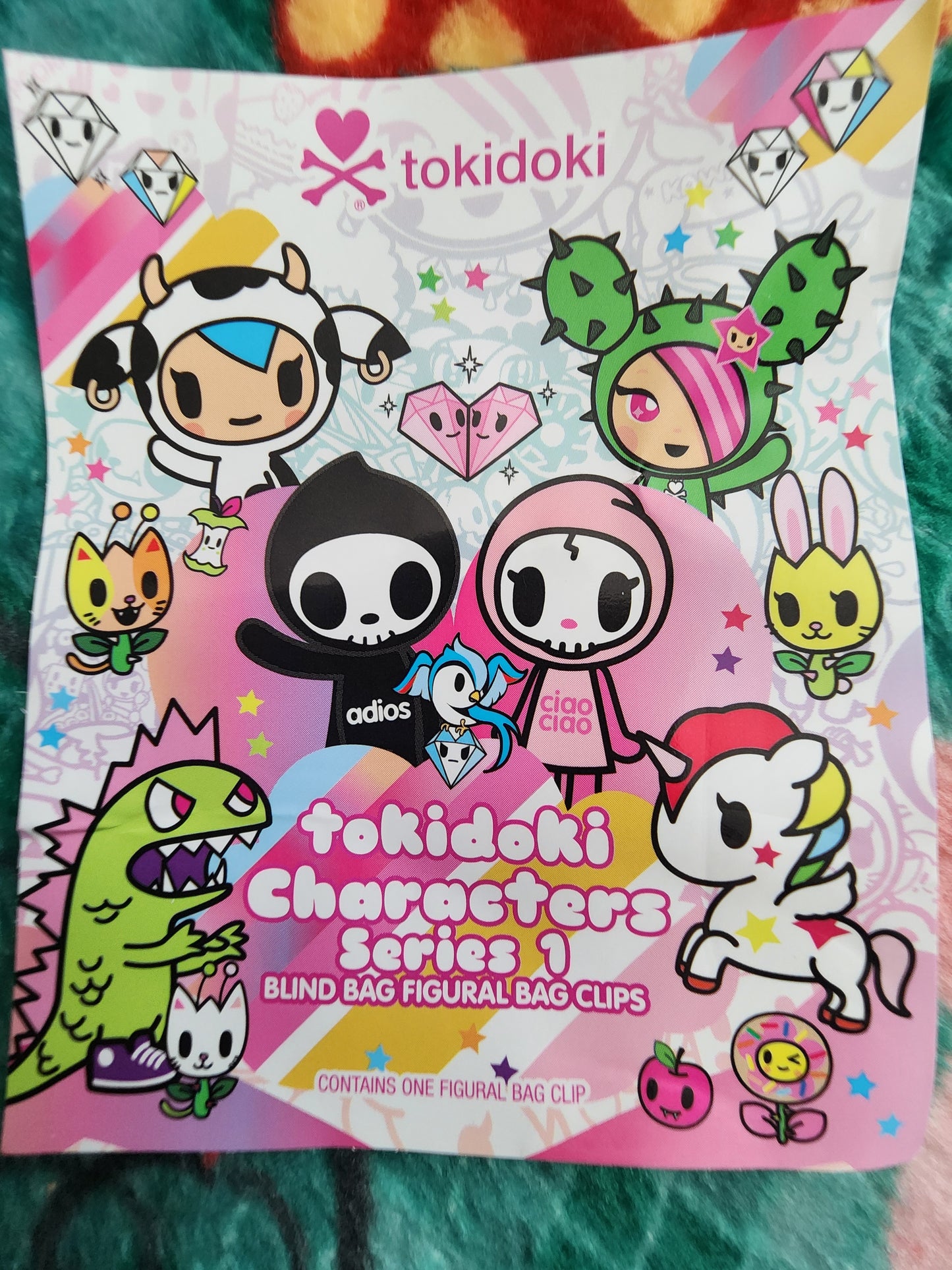 Tokidoki Characters Series 1 Mystery Bag Clips