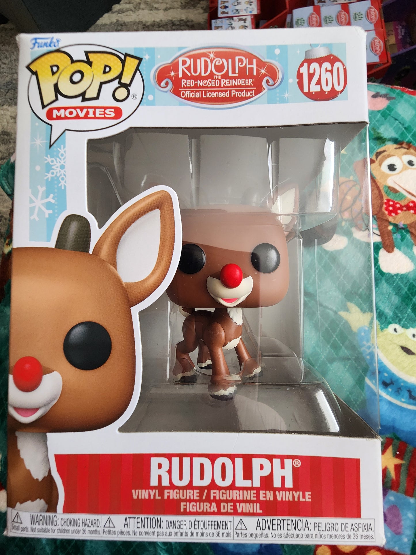 Funko Pop Rudolph the Red-Nosed Reindeer 60th Anniversary Pop Figure