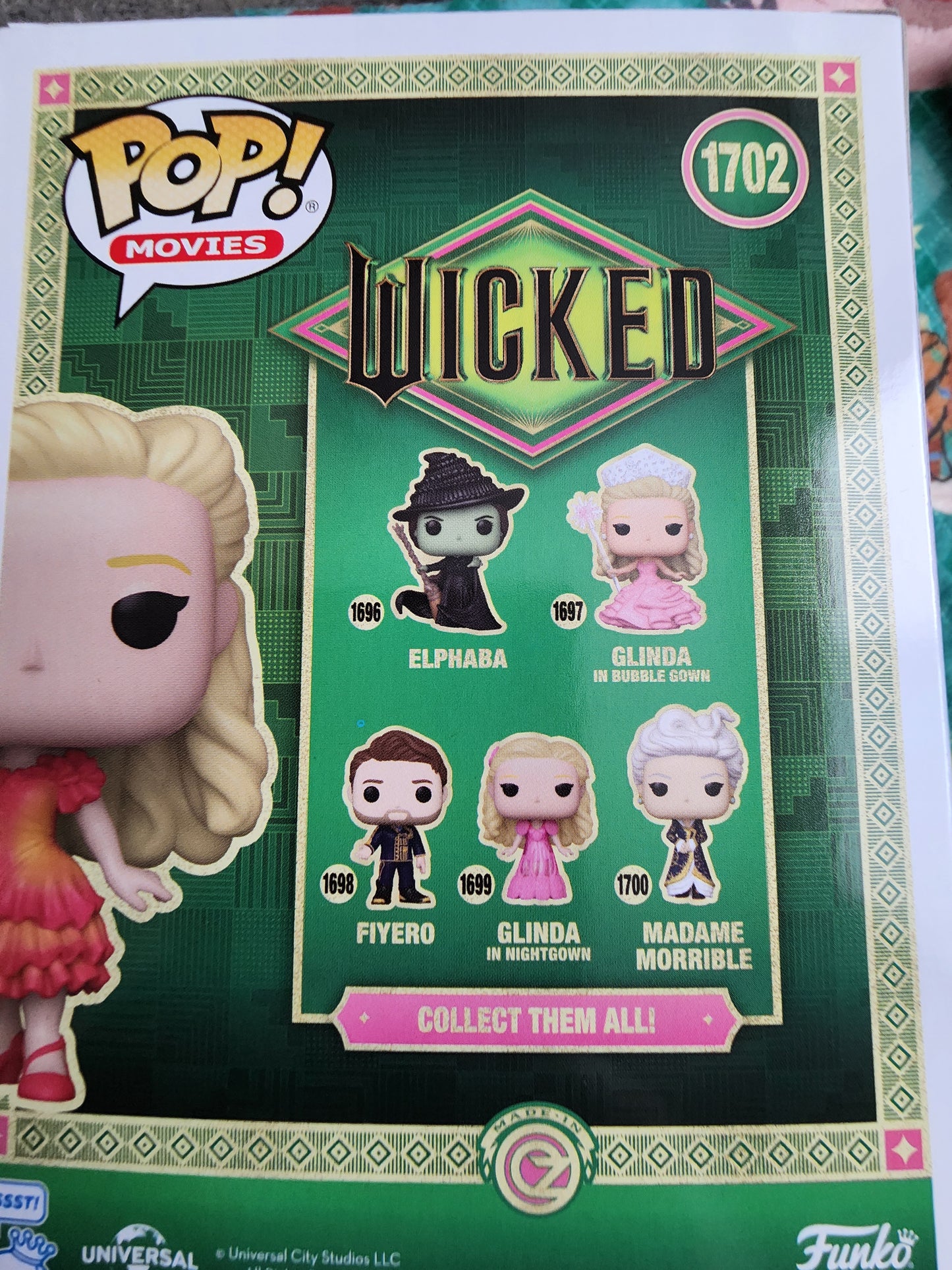 Funko Pop Wicked Glinda in the Red Dress Exclusive Figure