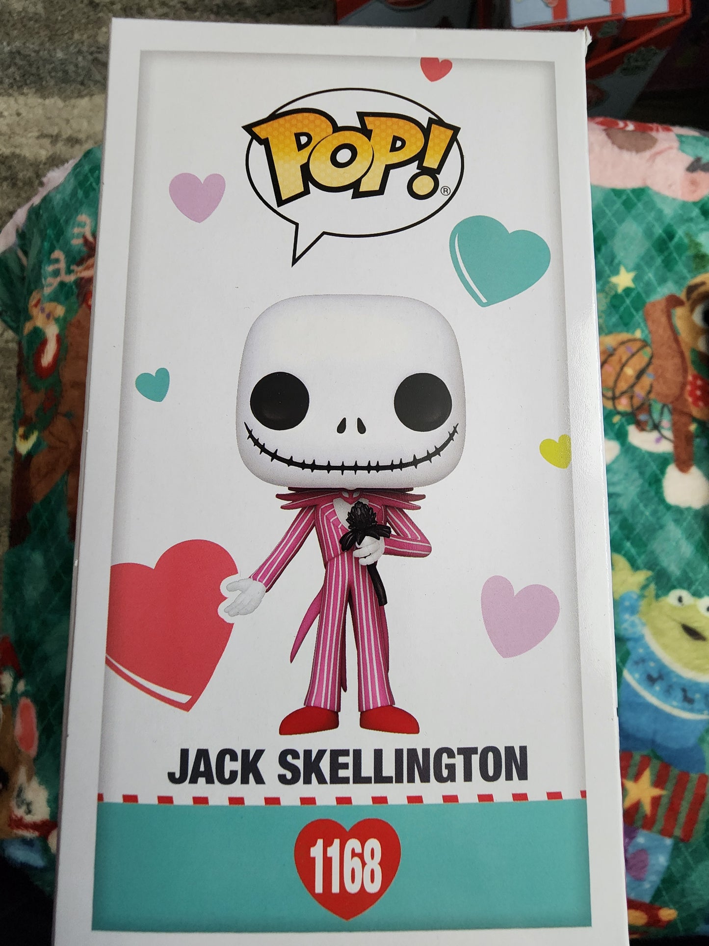 Funko Pop Disney Nightmare Before Christmas Jack Skellington Valentine's Figure