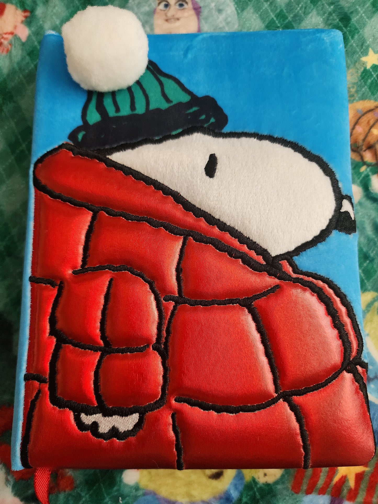 Snoopy Puffer Jacket Notebook