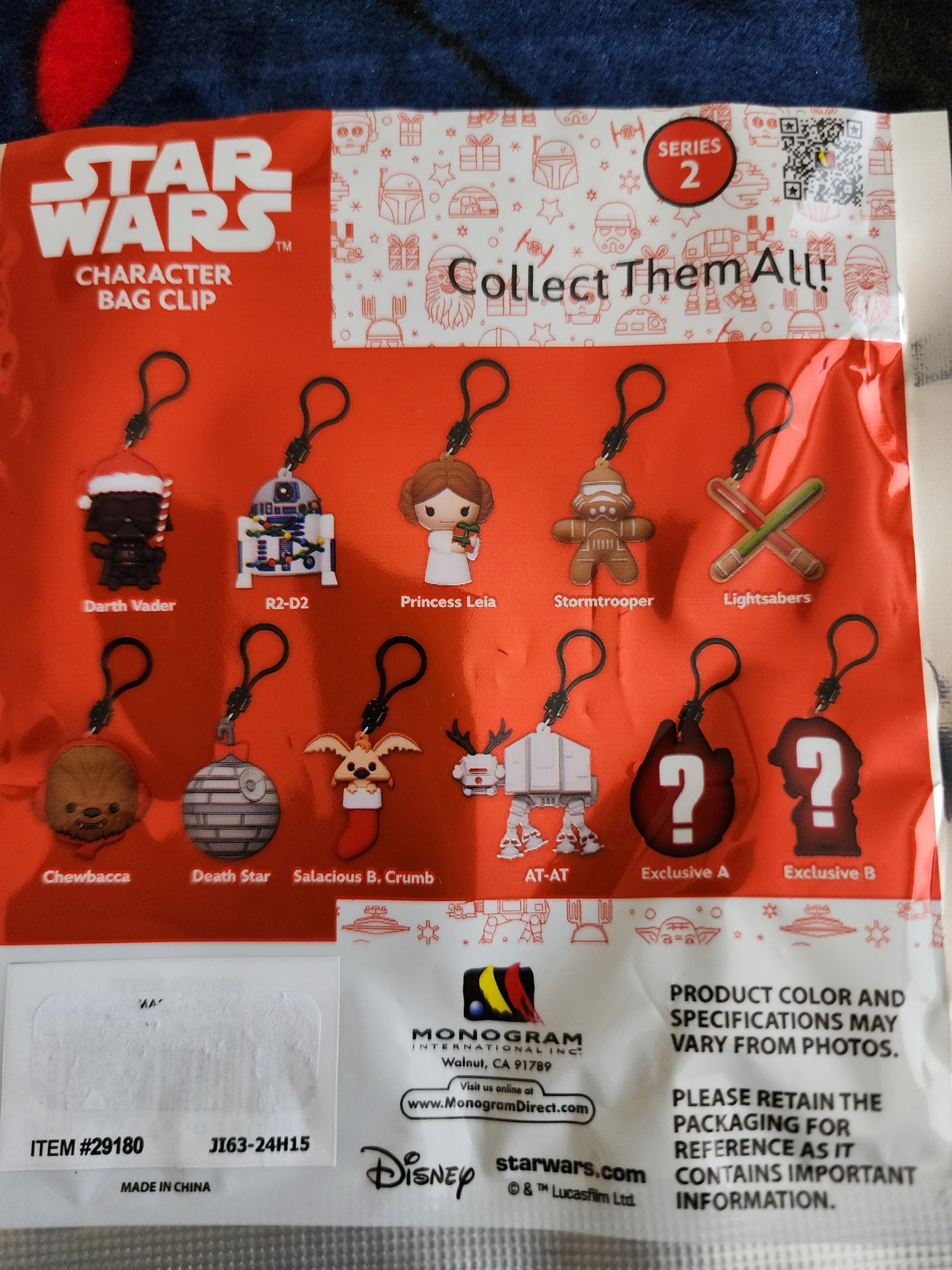 Star Wars Holiday Mystery Bag Clips