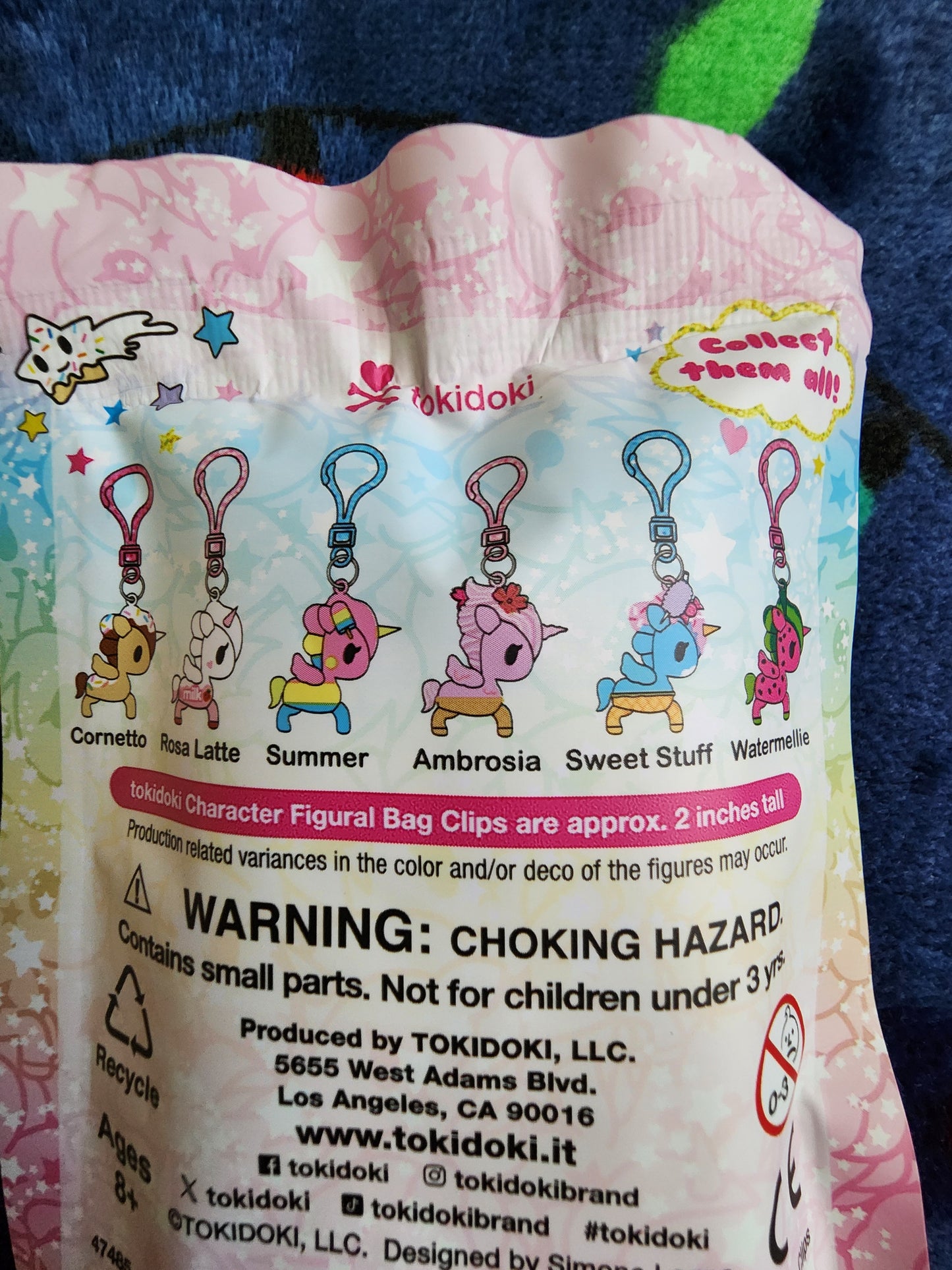 Tokidoki Characters Series 2 Mystery Bag Clips