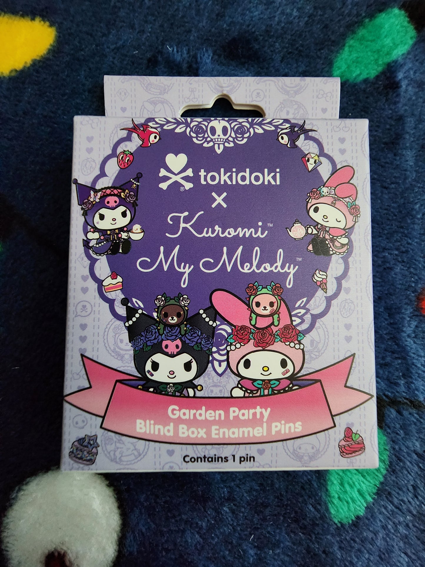 Tokidoki Kuromi & My Melody Tea Time Mystery Pins