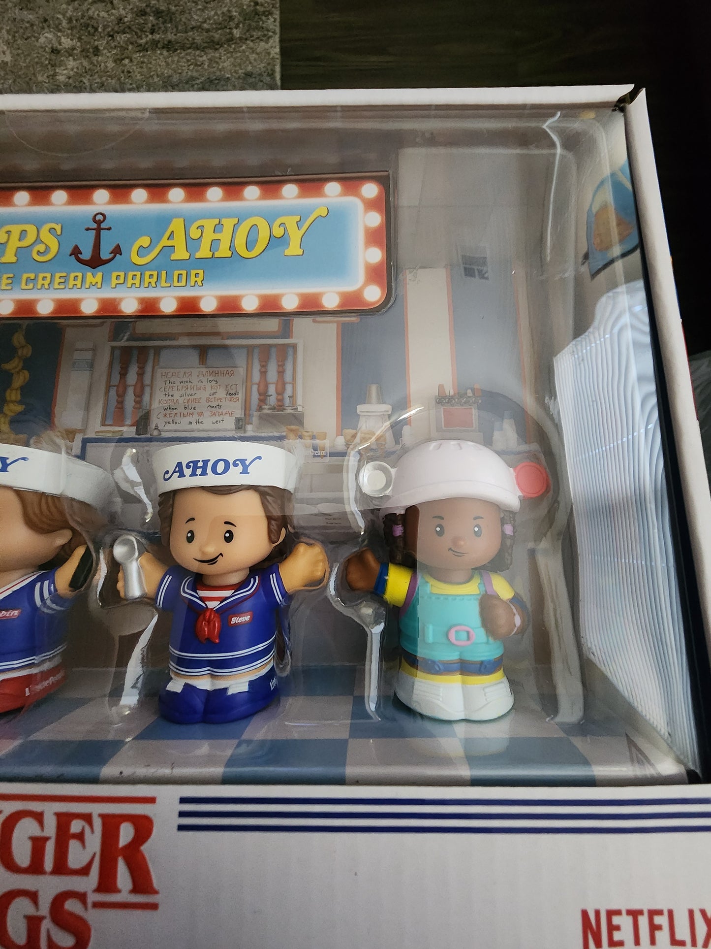 Fisher Price Little People Stranger Things Collector Figures Set