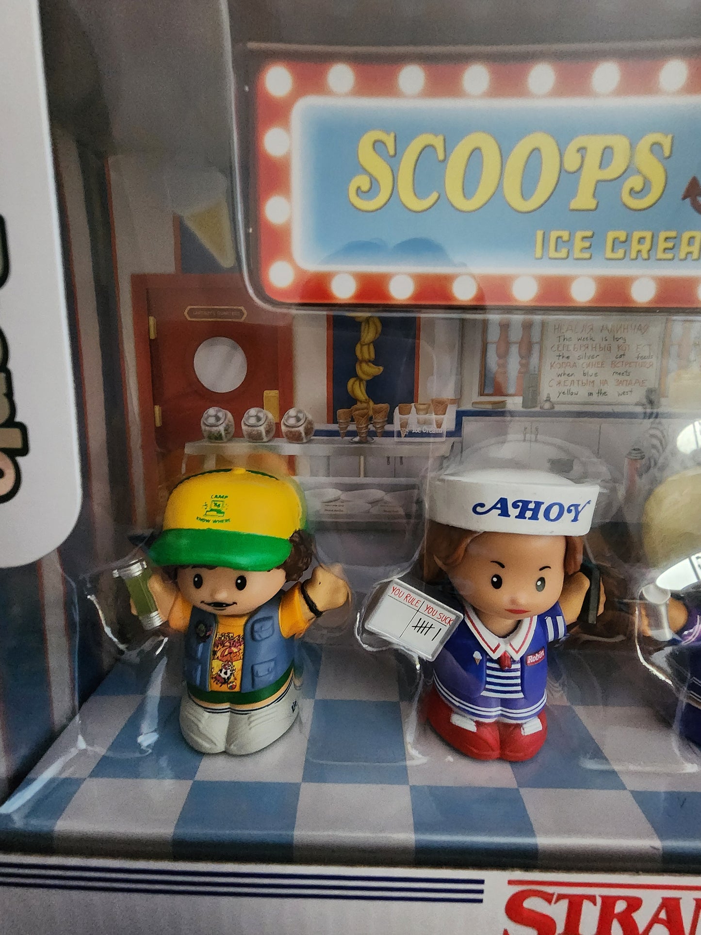 Fisher Price Little People Stranger Things Collector Figures Set