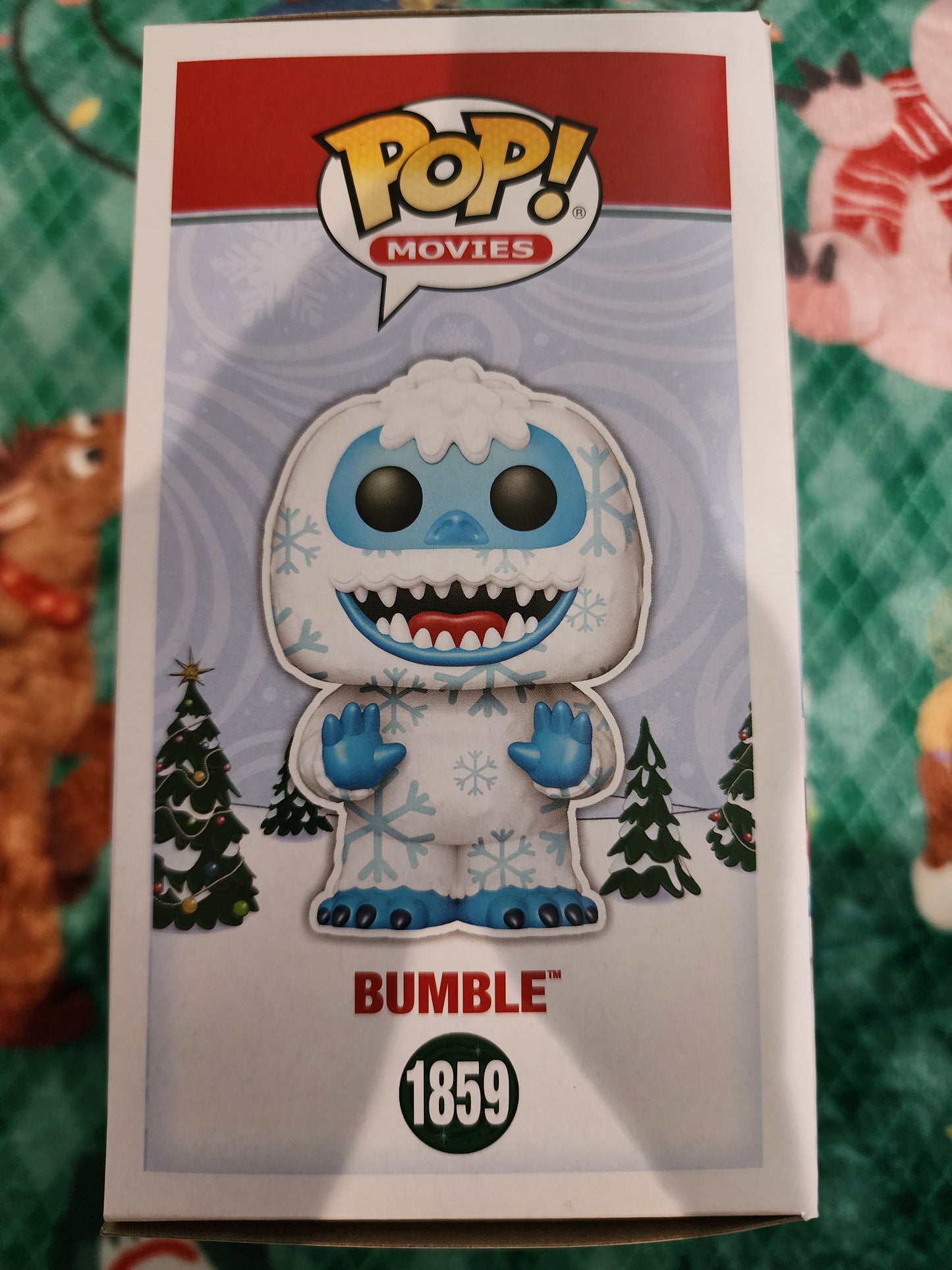 Funko Pop Rudolph the Red Nose Reindeer 60th Anniversary Bumble with Snowflake Fur Figure