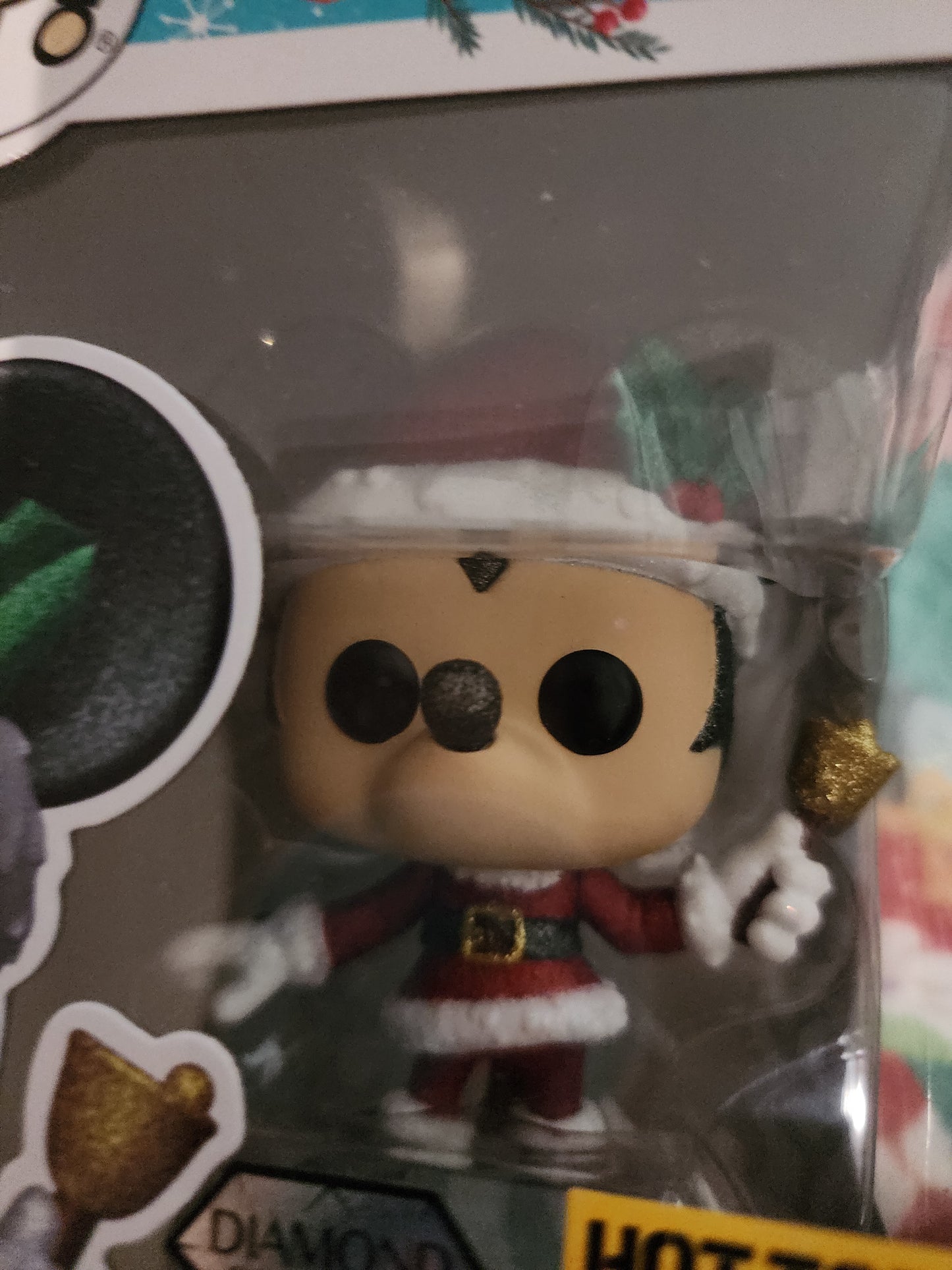 Funko Pop Exclusive Diamond Disney Mickey Mouse as Santa Claus Figure