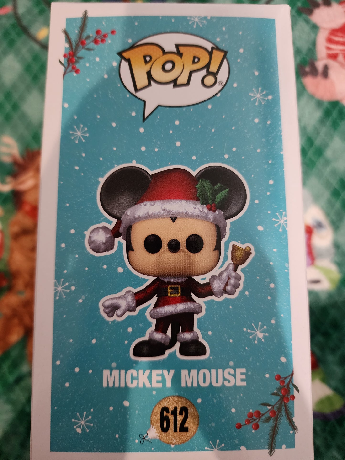 Funko Pop Exclusive Diamond Disney Mickey Mouse as Santa Claus Figure