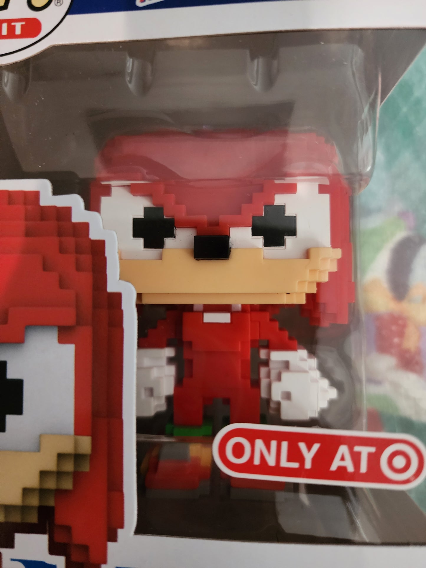 Funko Pop Exclusive Sonic the Hedgehog Knuckles 8-bit Figure