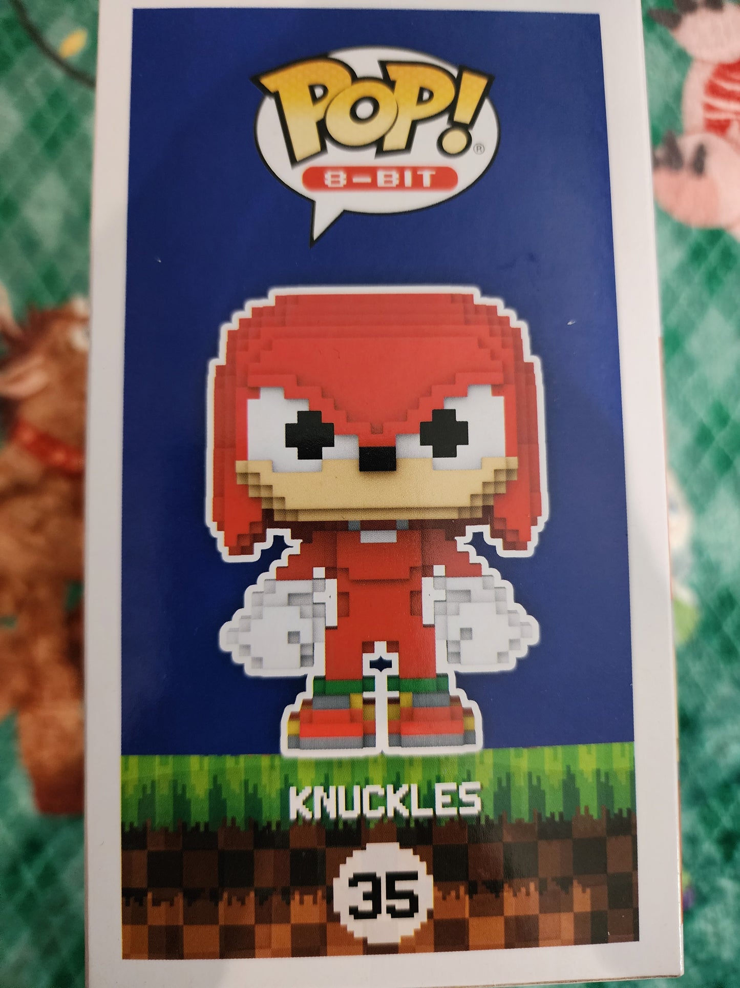 Funko Pop Exclusive Sonic the Hedgehog Knuckles 8-bit Figure