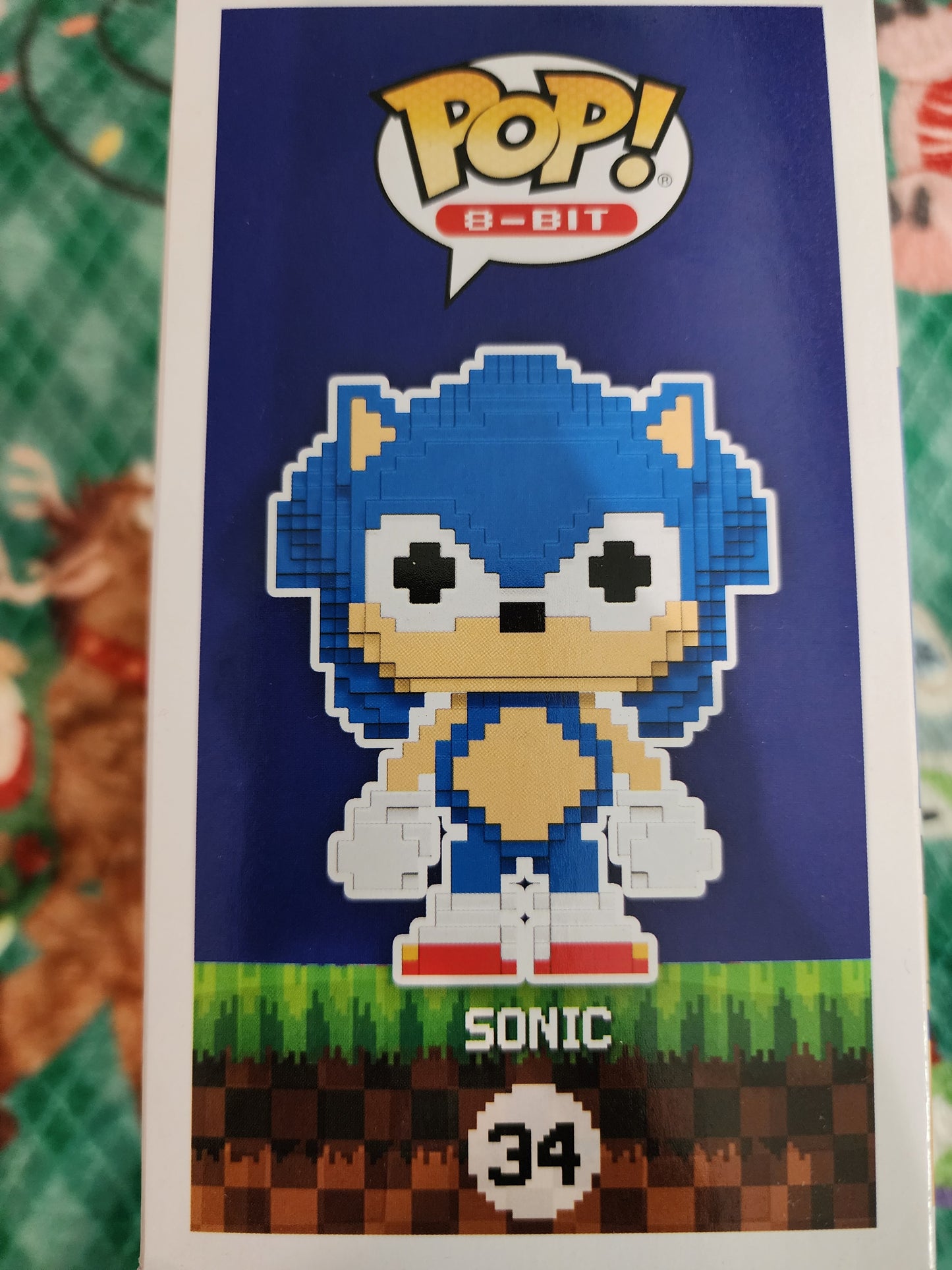 Funko Pop Exclusive Sonic the Hedgehog Sonic 8-bit Figure