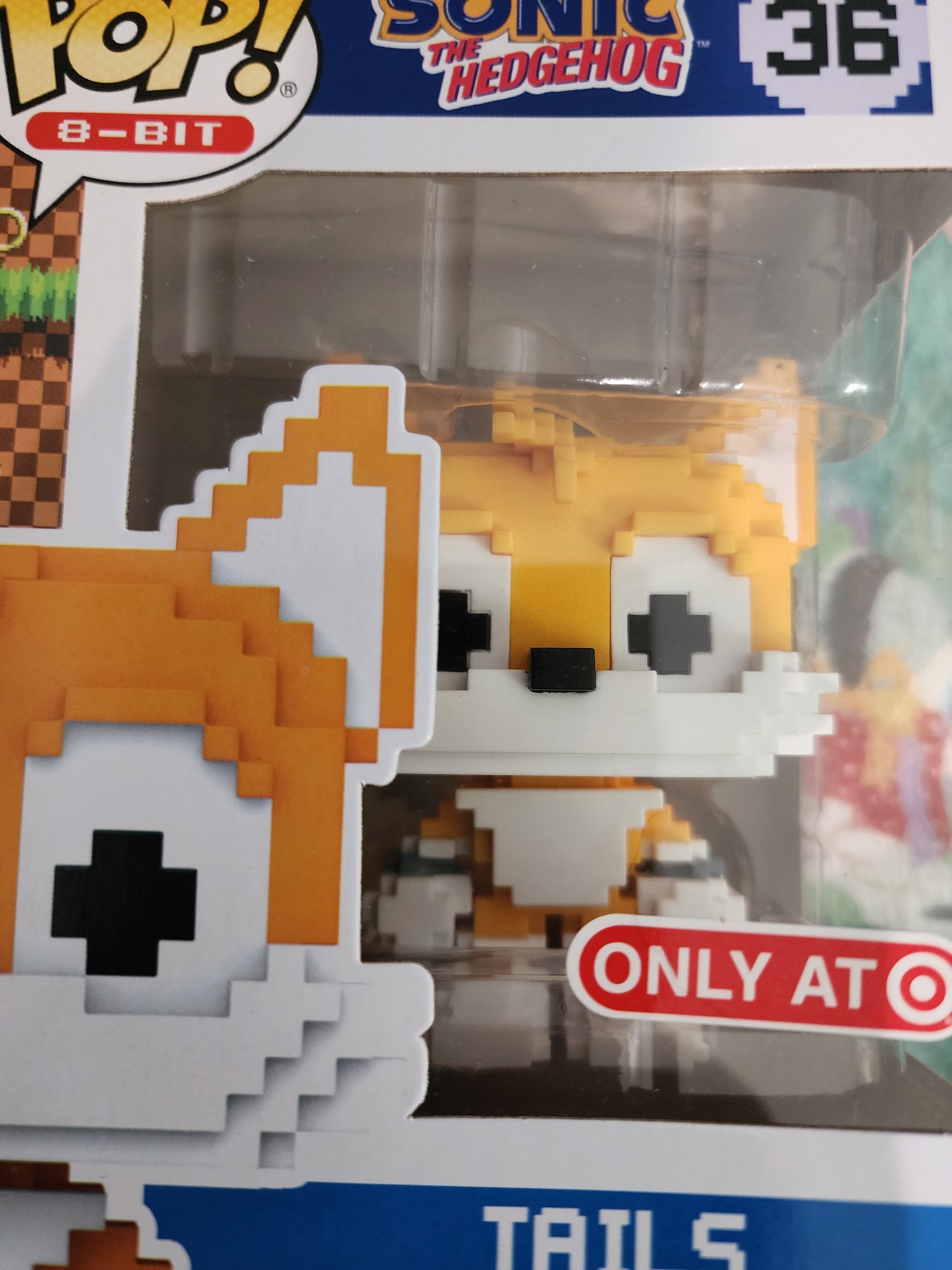 Funko Pop Exclusive Sonic the Hedgehog Tails 8-bit Figure