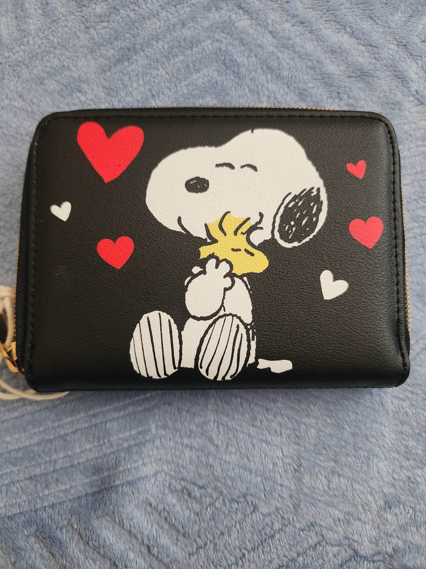 Loungefly Snoopy and Woodstock Valentine's Wallet