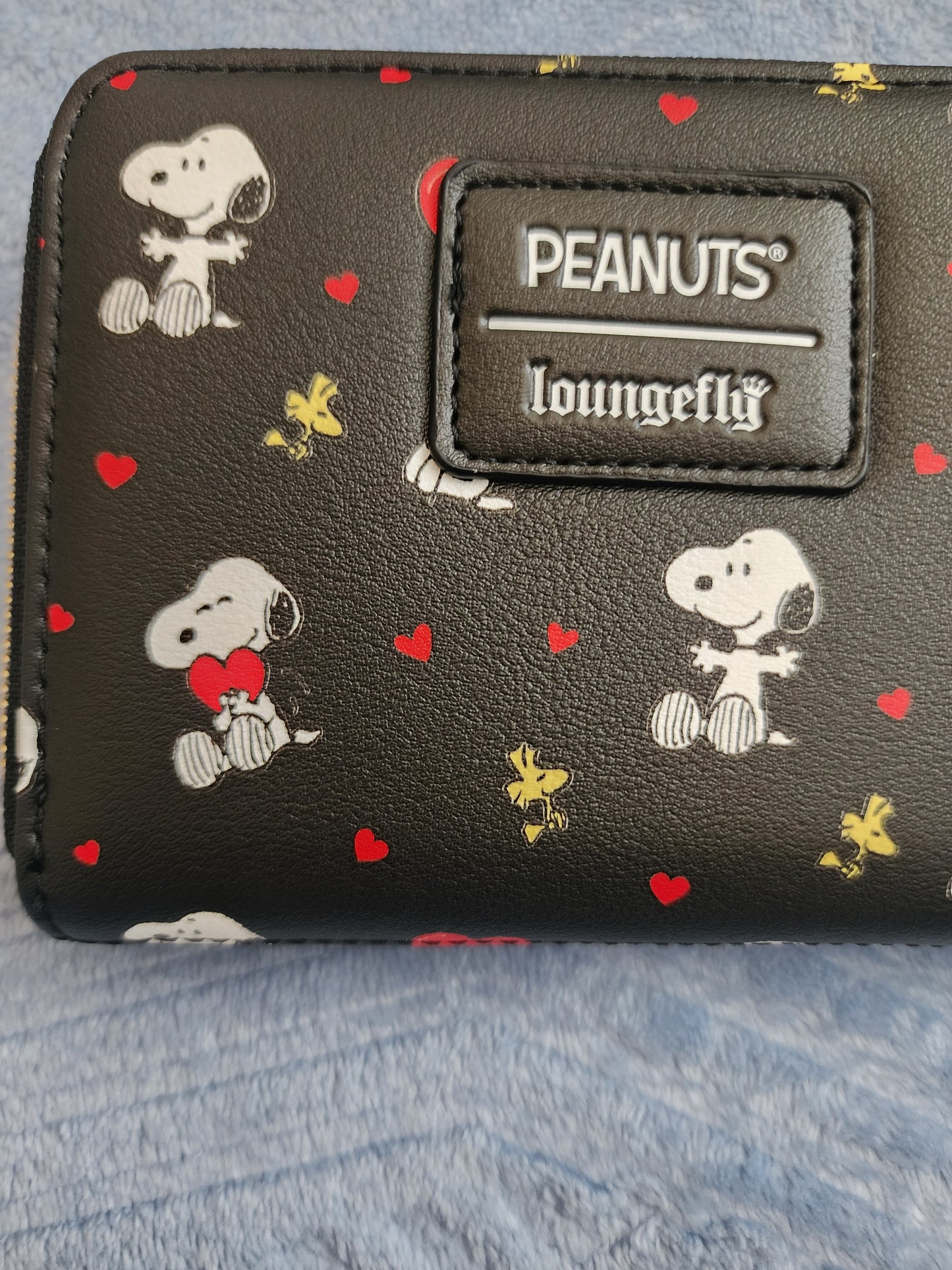 Loungefly Snoopy and Woodstock Valentine's Wallet