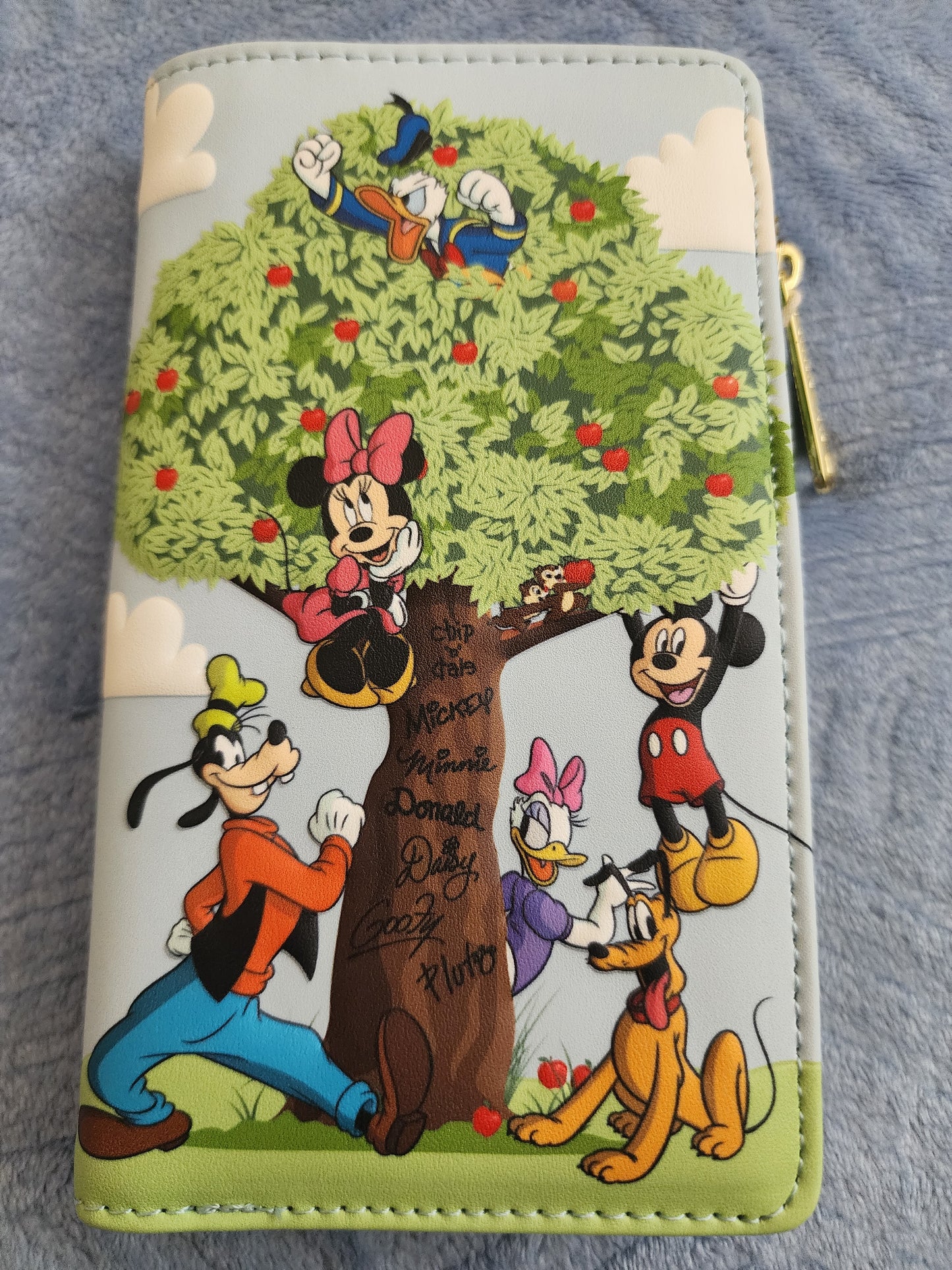 Loungefly Disney Mickey and Friends Apple Tree Wallet