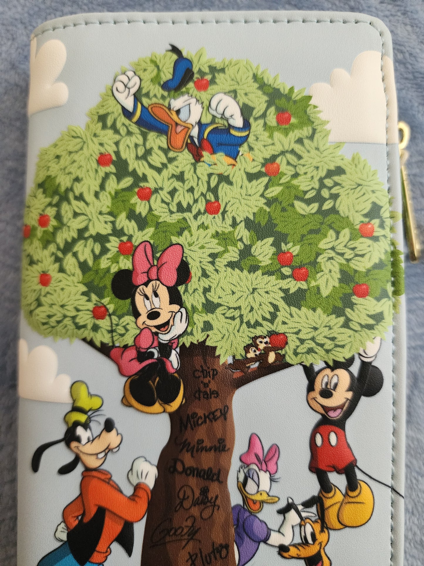 Loungefly Disney Mickey and Friends Apple Tree Wallet