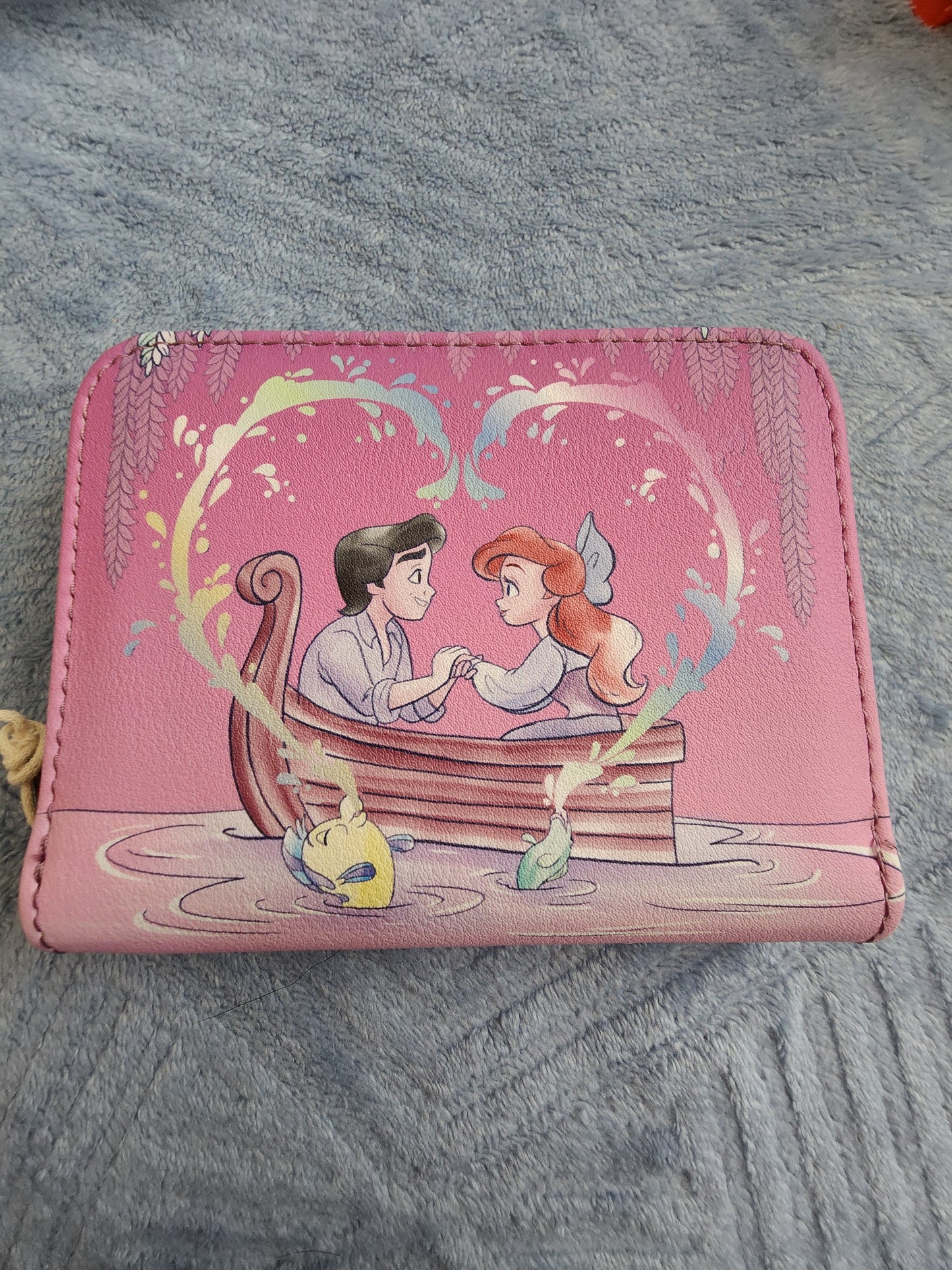 Loungefly Disney Ariel and Eric Kiss the Girl Wallet