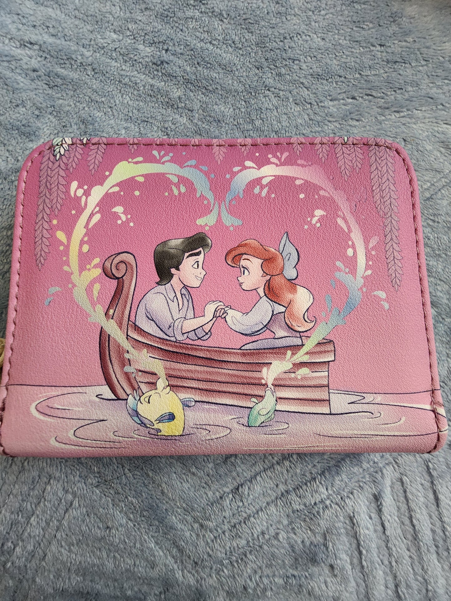 Loungefly Disney Ariel and Eric Kiss the Girl Wallet