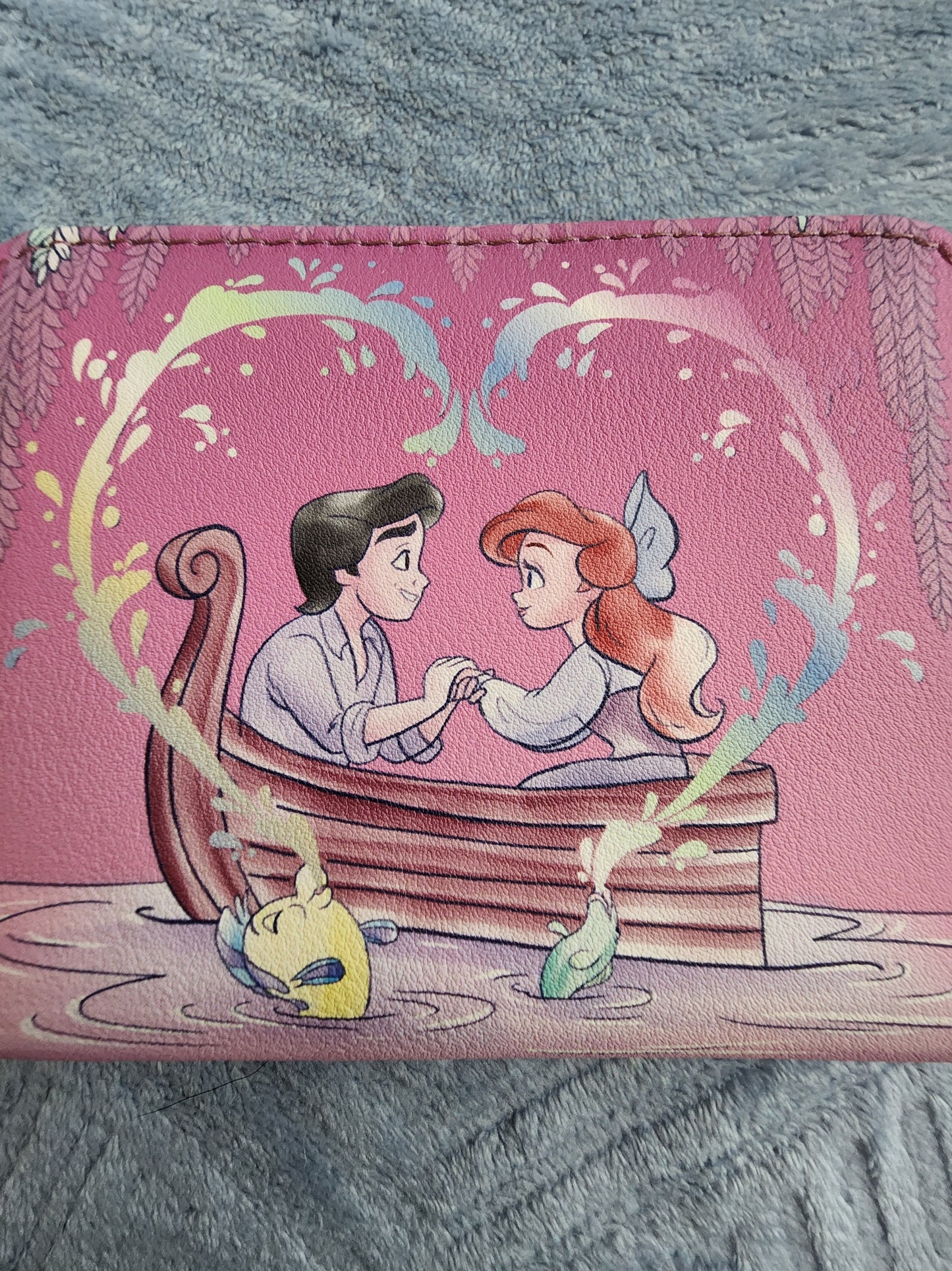 Loungefly Disney Ariel and Eric Kiss the Girl Wallet