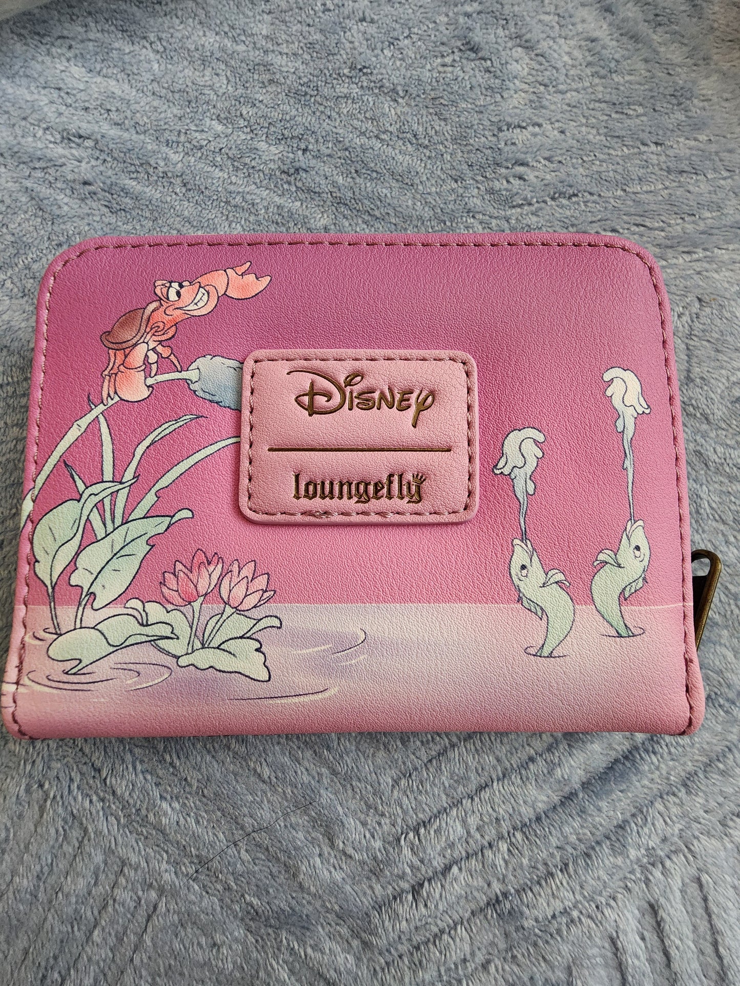 Loungefly Disney Ariel and Eric Kiss the Girl Wallet