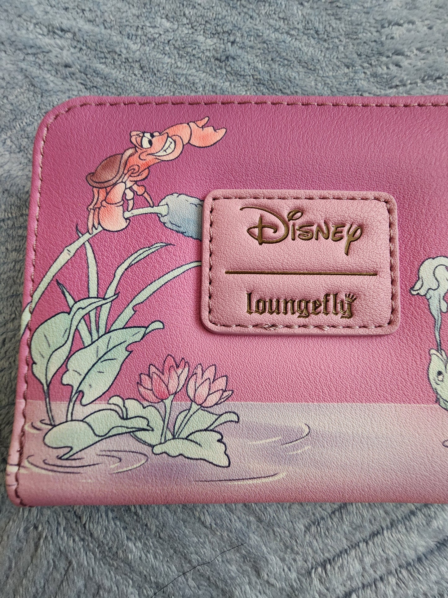 Loungefly Disney Ariel and Eric Kiss the Girl Wallet