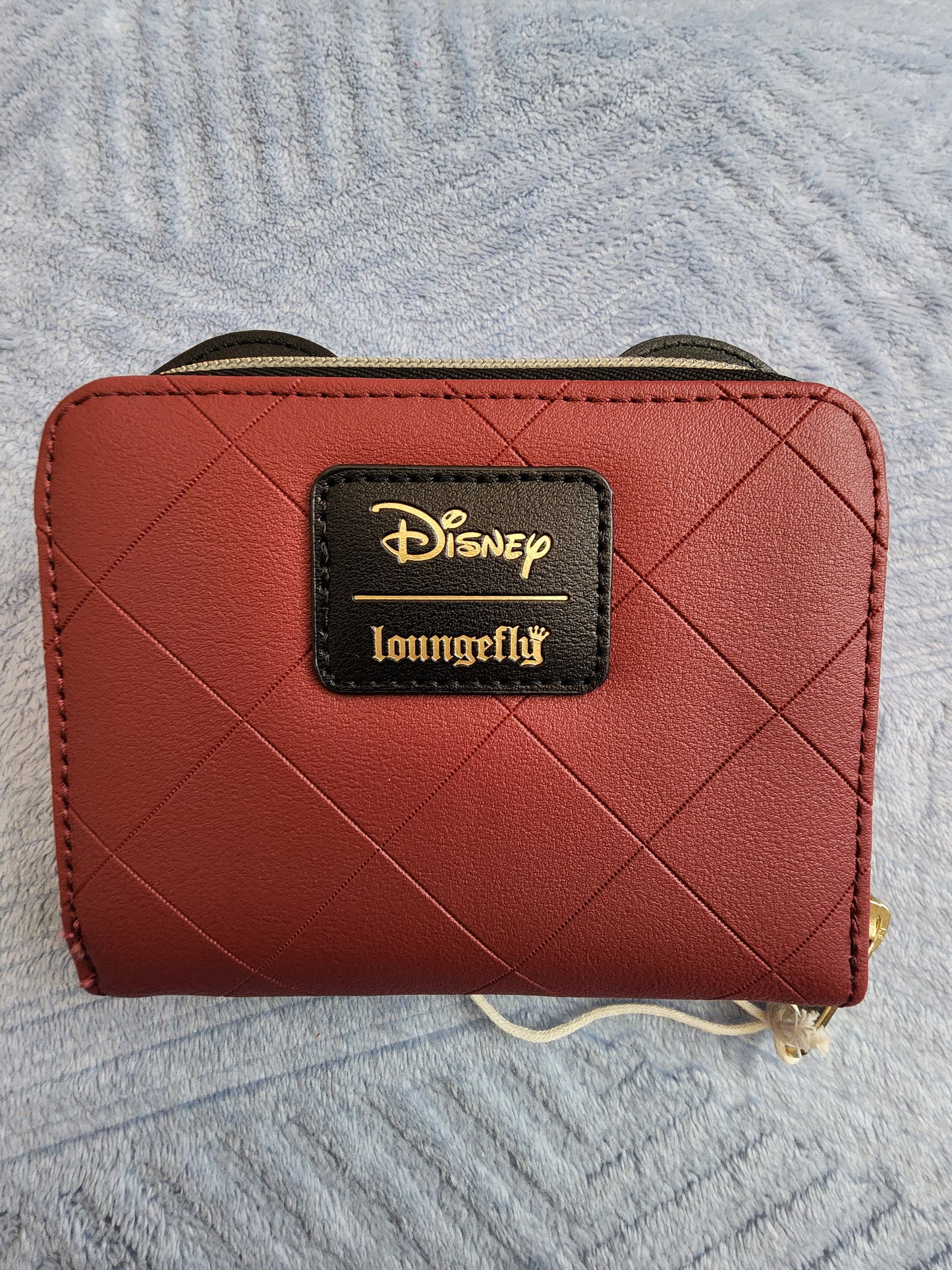 Loungefly Disney Minnie Mouse Burgundy and Velvet Wallet