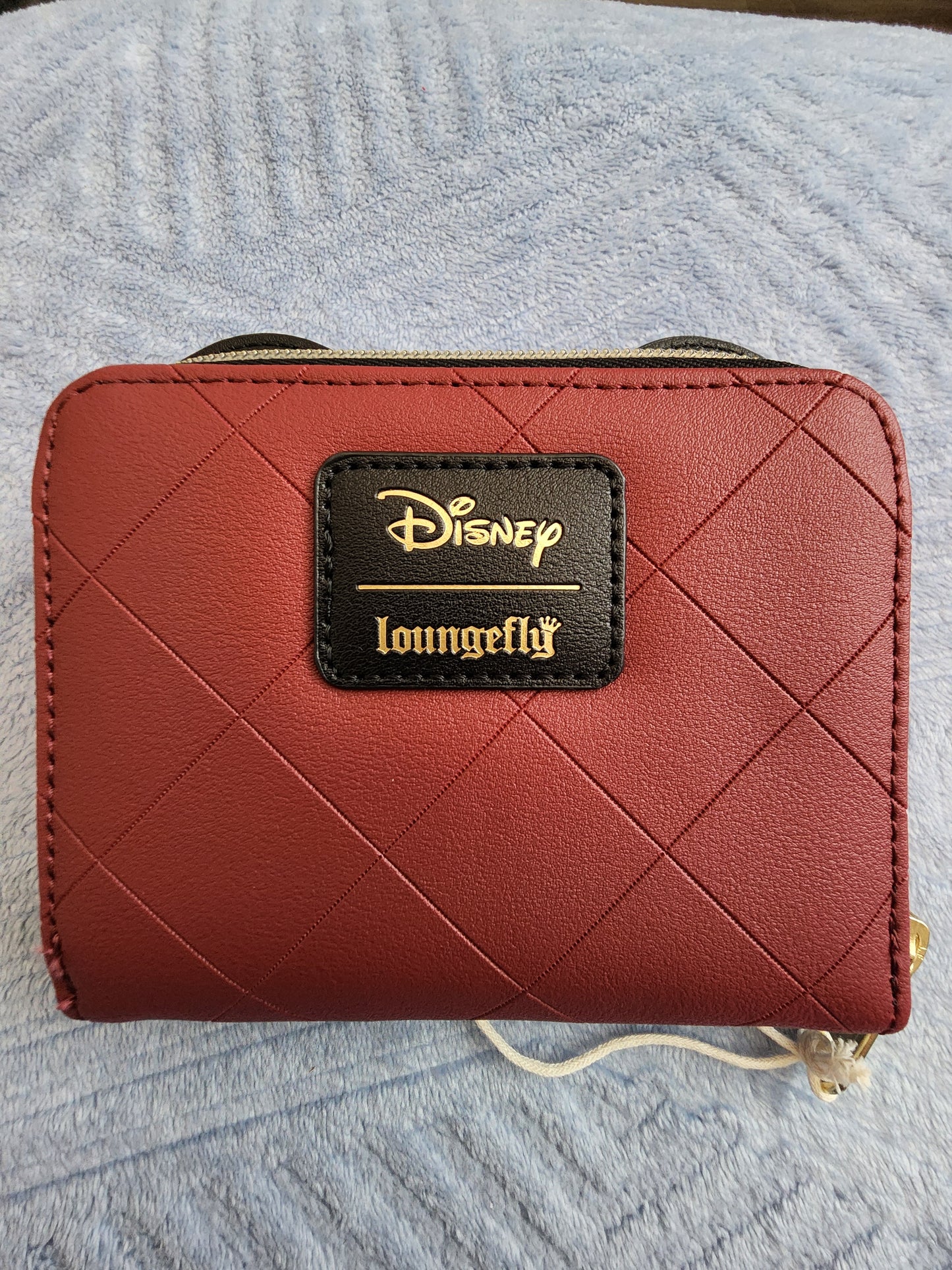 Loungefly Disney Minnie Mouse Burgundy and Velvet Wallet