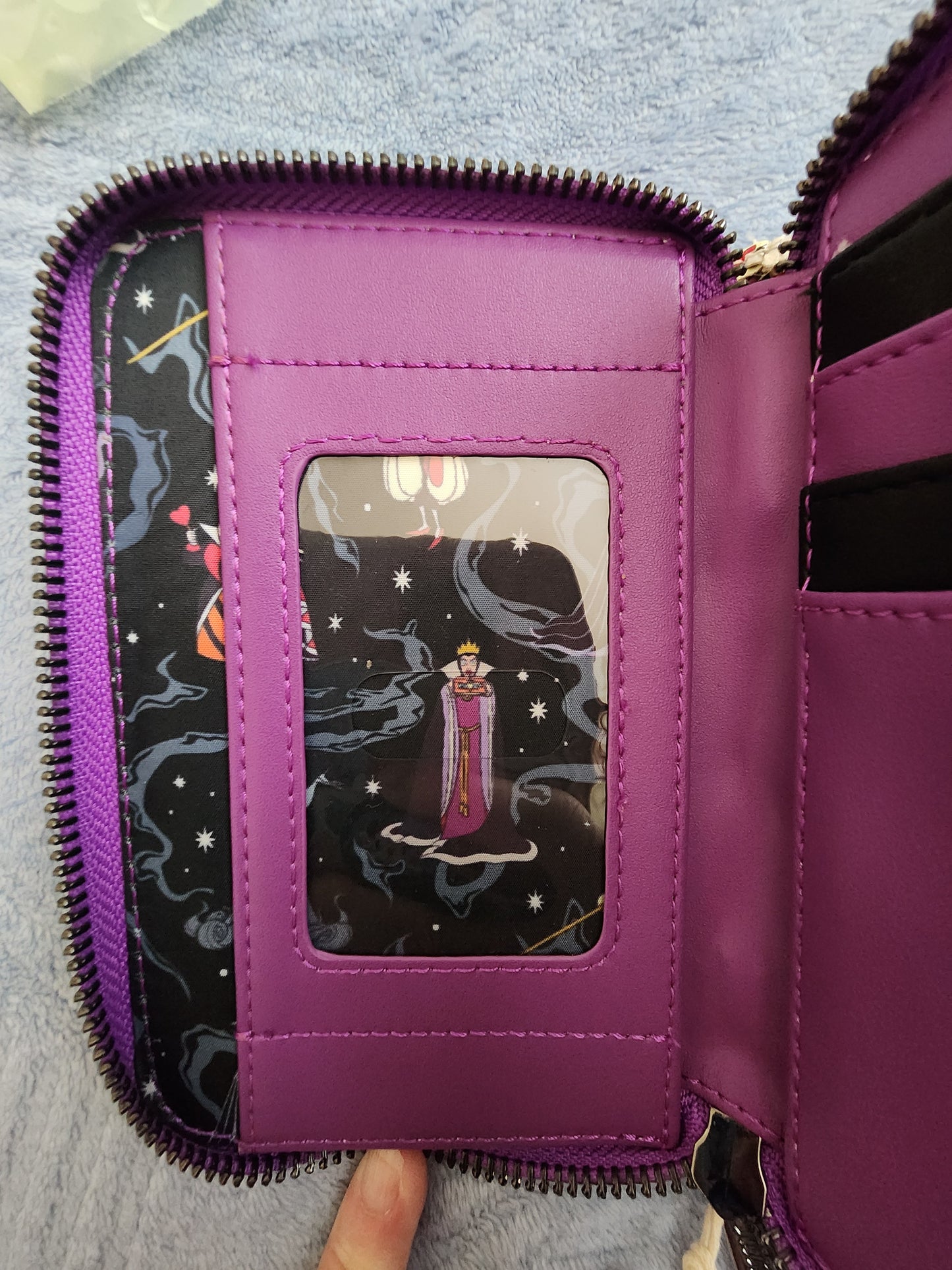 Loungefly Disney Villains Iridescent Wallet