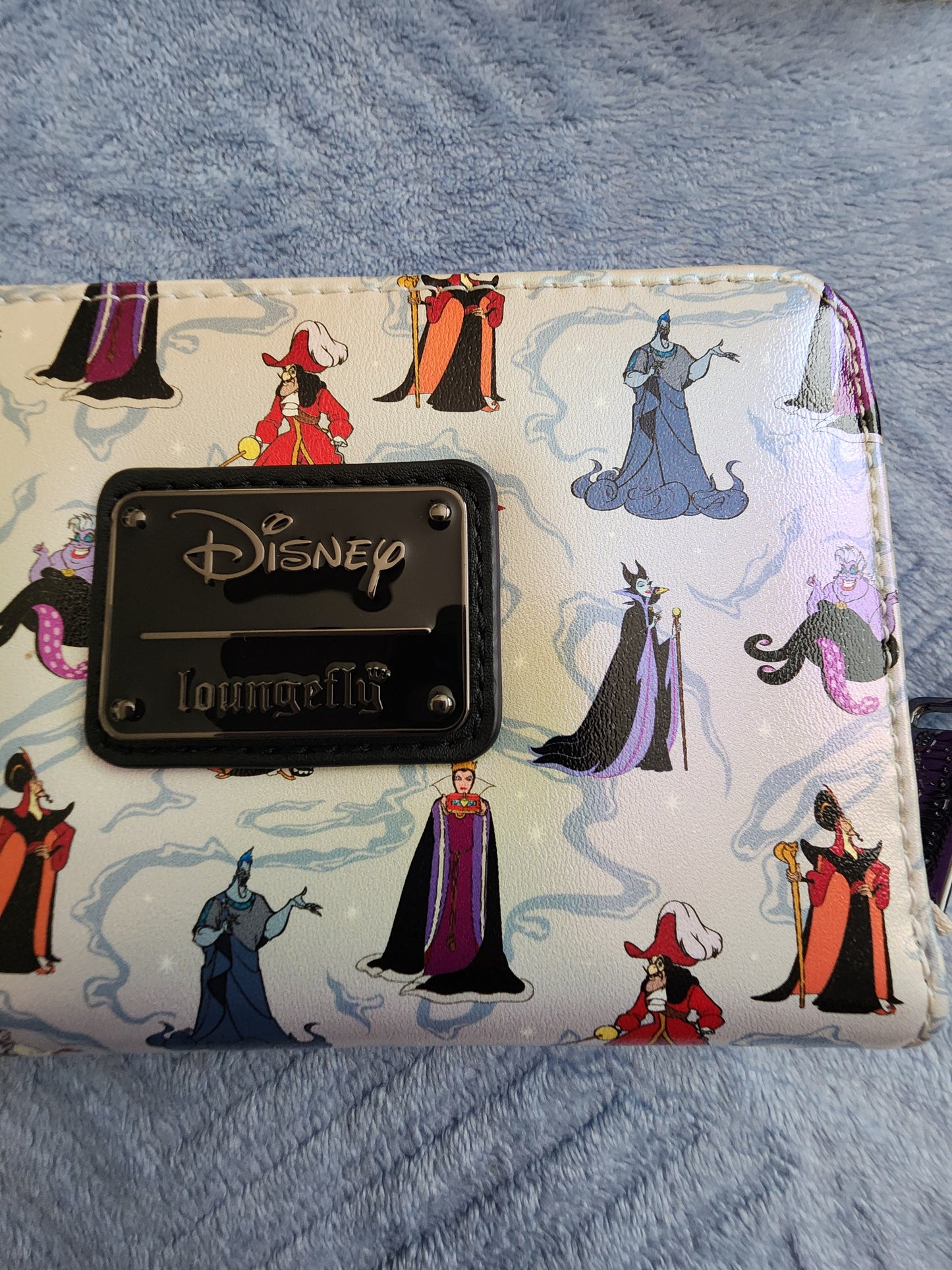 Loungefly Disney Villains Iridescent Wallet