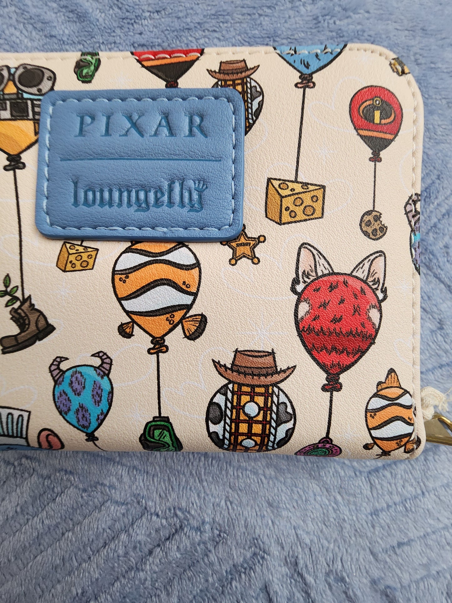 Loungefly Disney Pixar Character Balloons Wallet