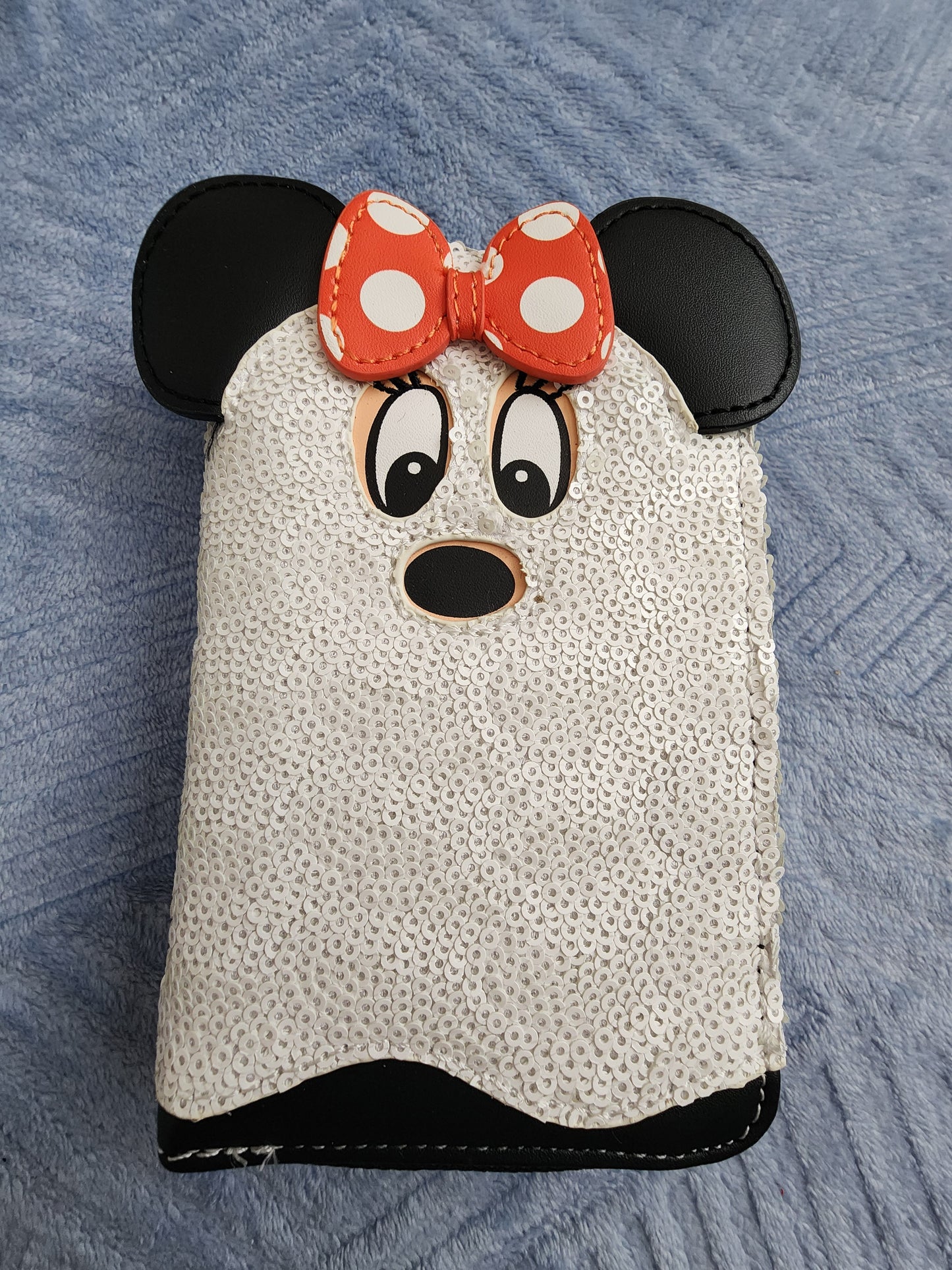 Loungefly Exclusive Disney Minnie Mouse as a Ghost Sequined Wallet