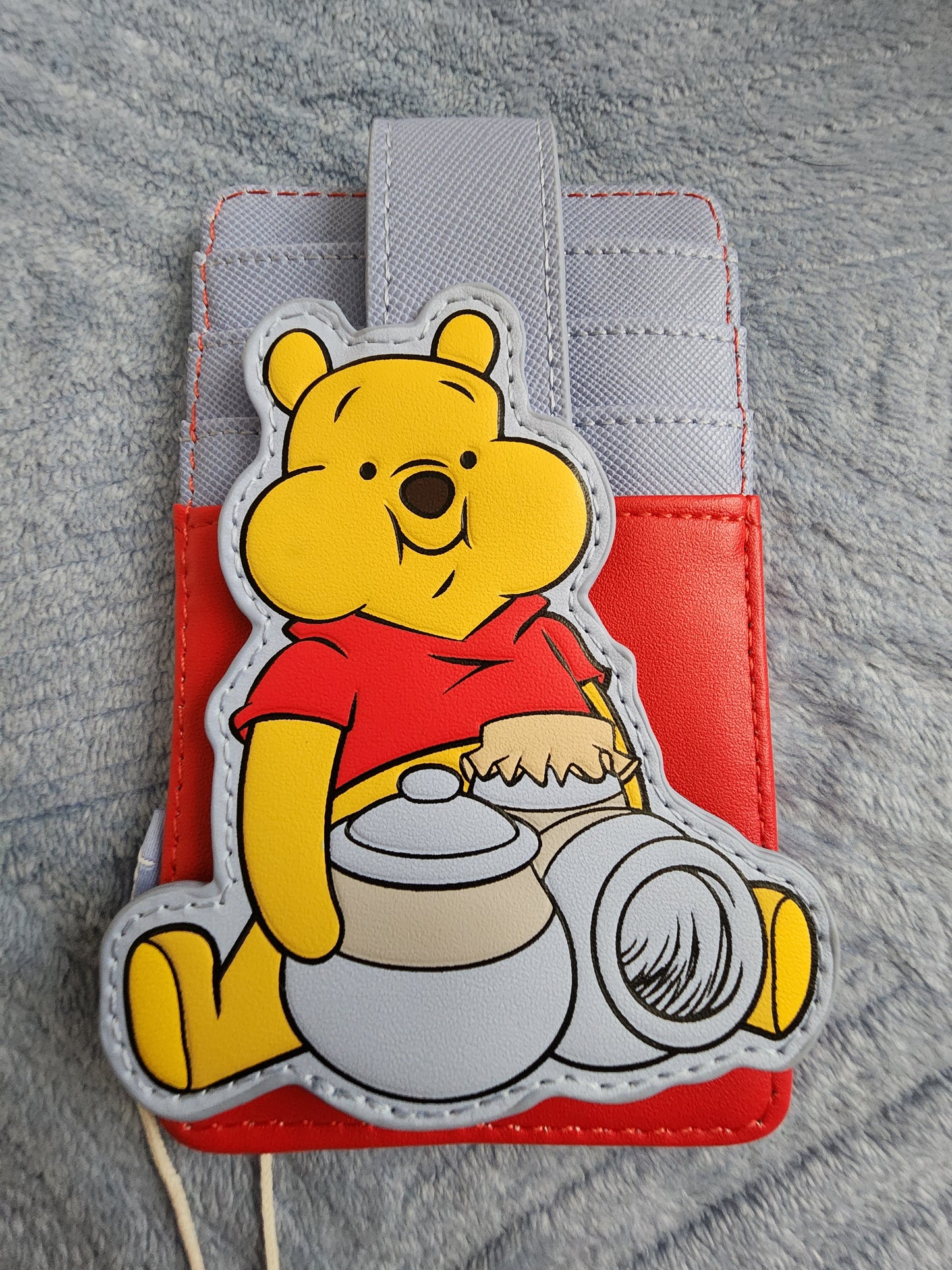 Loungefly Disney Winnie the Pooh Eating Honey Snap Card Holder