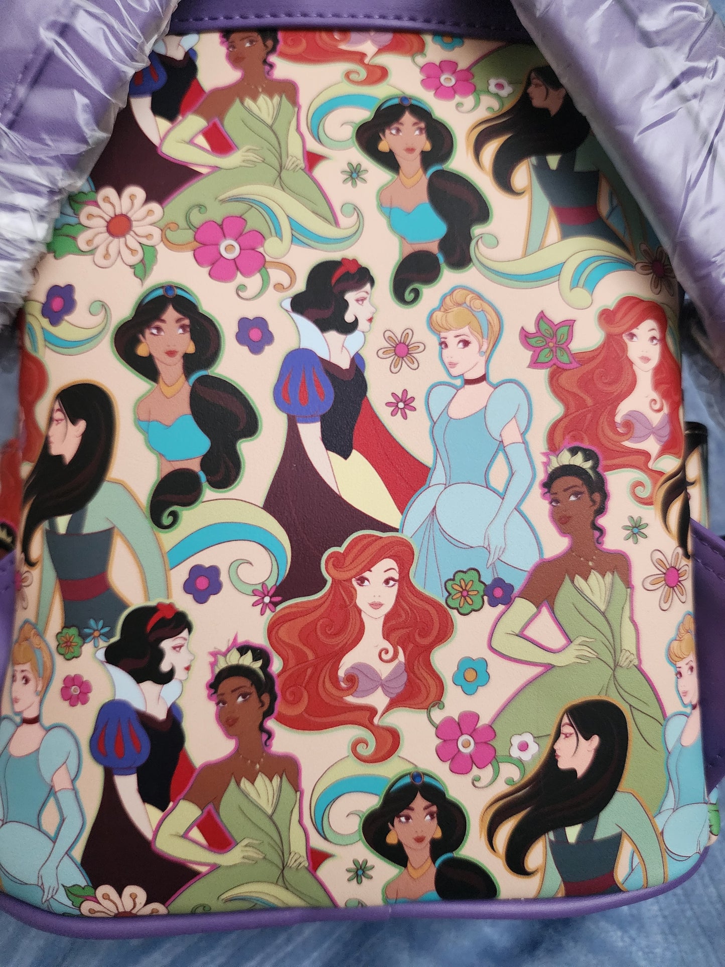 Loungefly Disney Princess Groovy Backpack