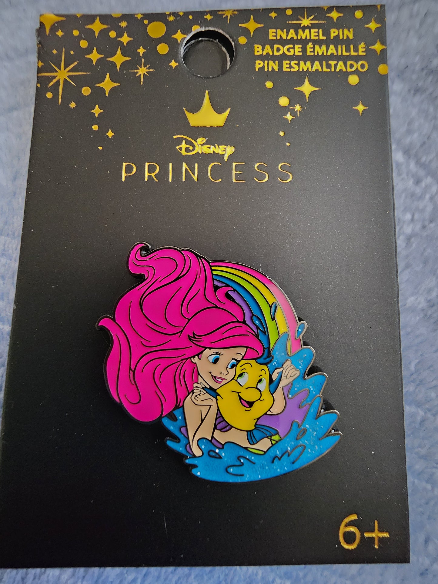 Loungefly Disney Ariel and Flounder Rainbow Pin