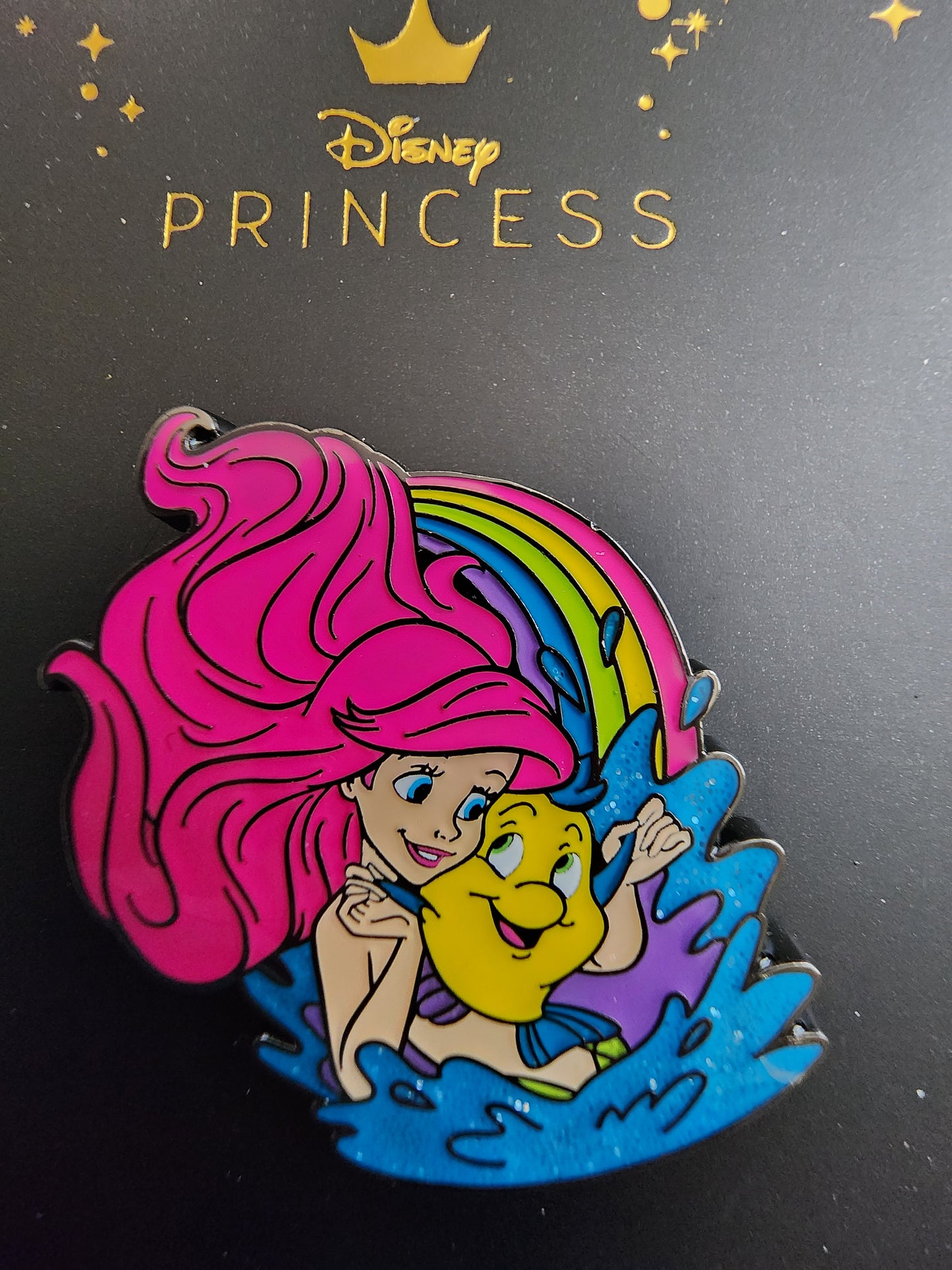 Loungefly Disney Ariel and Flounder Rainbow Pin