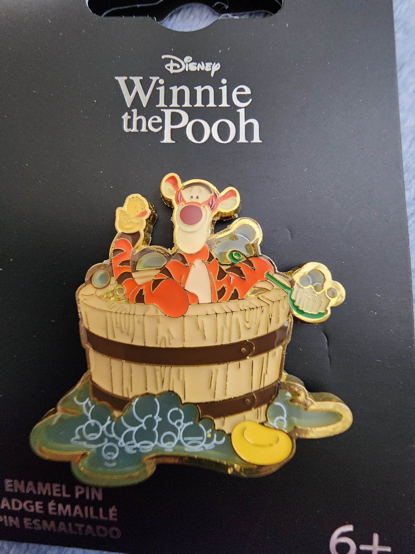 Loungefly Disney Winnie the Pooh Tigger Bathtime Pin