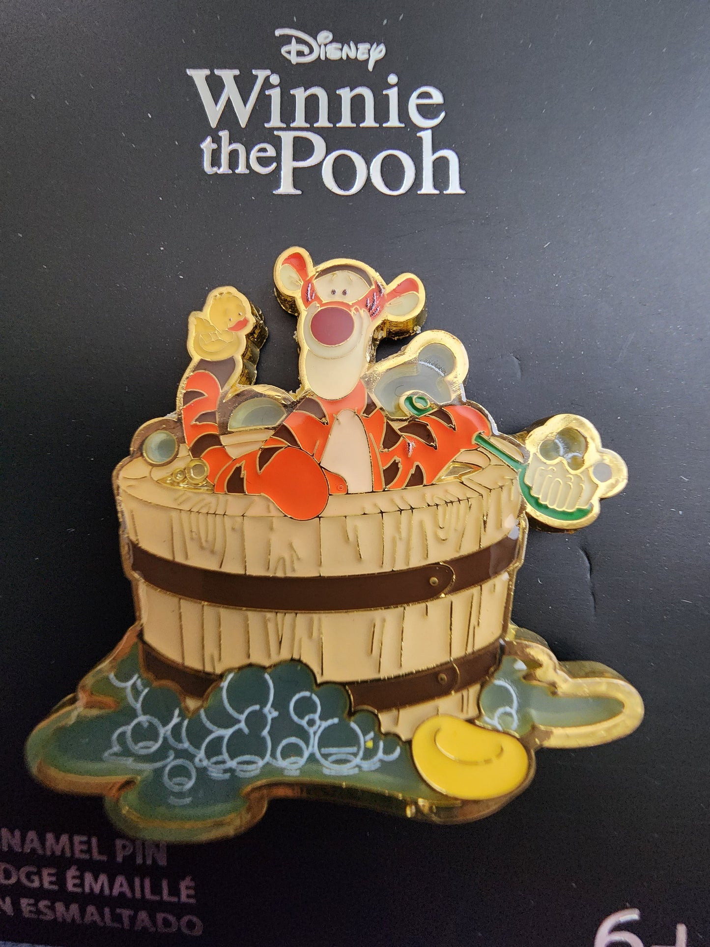 Loungefly Disney Winnie the Pooh Tigger Bathtime Pin