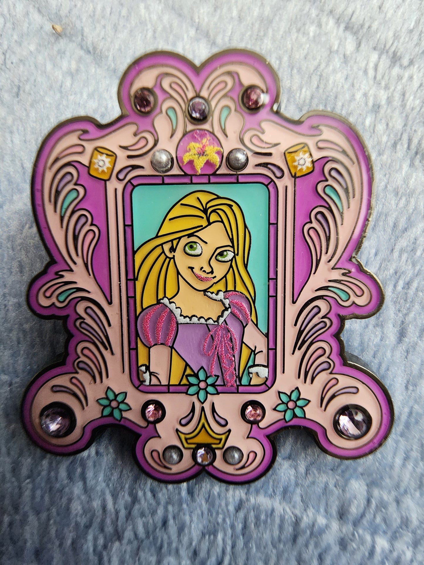 Loungefly Disney Princess Jeweled Portrait Frame Mystery Pins