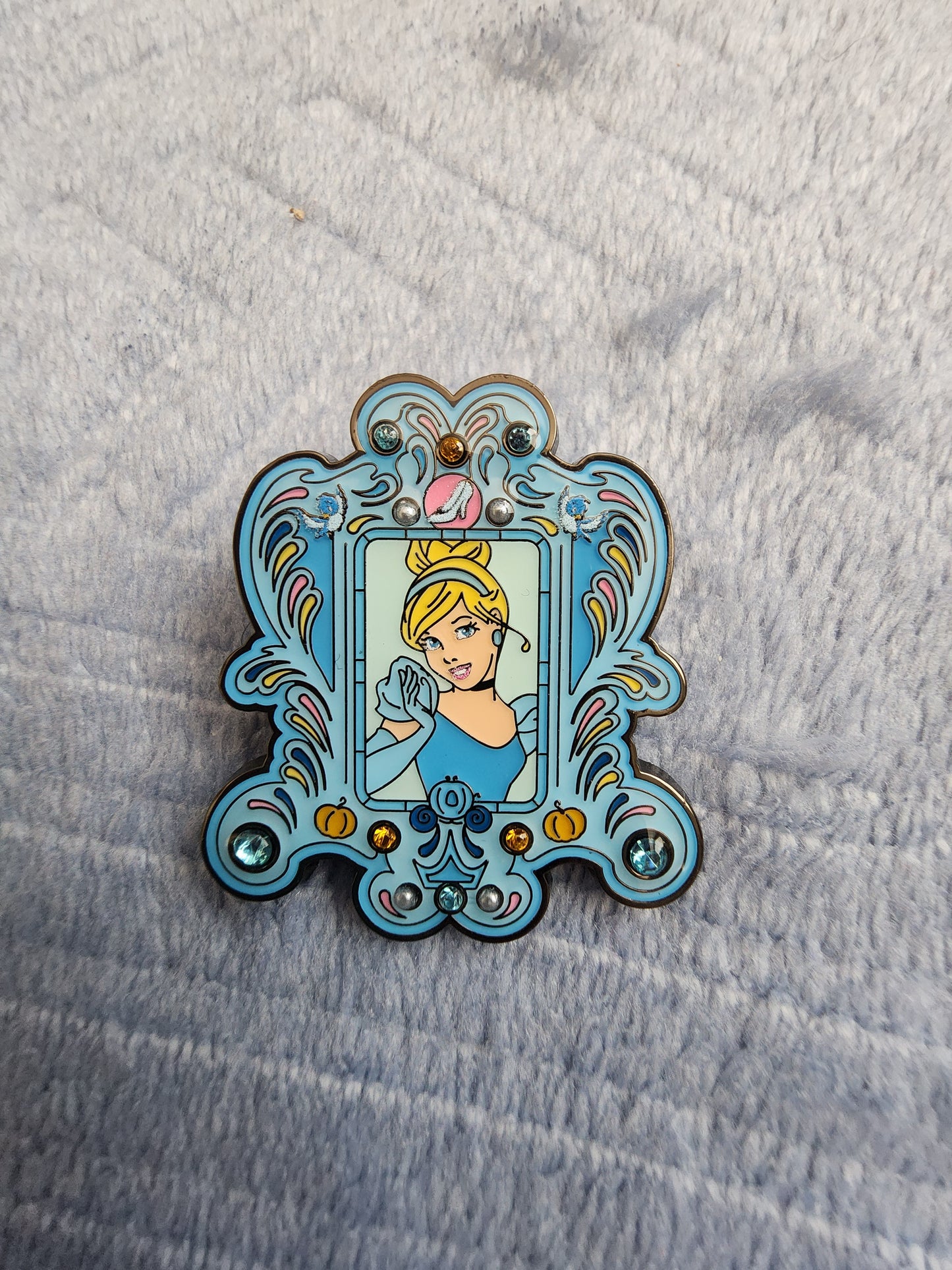 Loungefly Disney Princess Jeweled Portrait Frame Mystery Pins