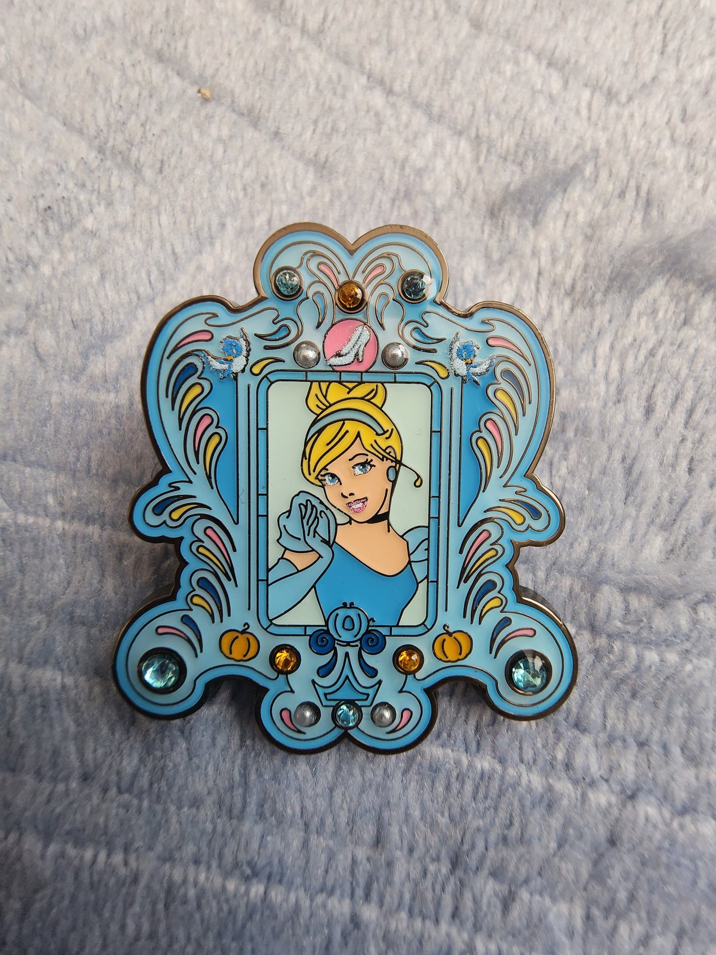 Loungefly Disney Princess Jeweled Portrait Frame Mystery Pins