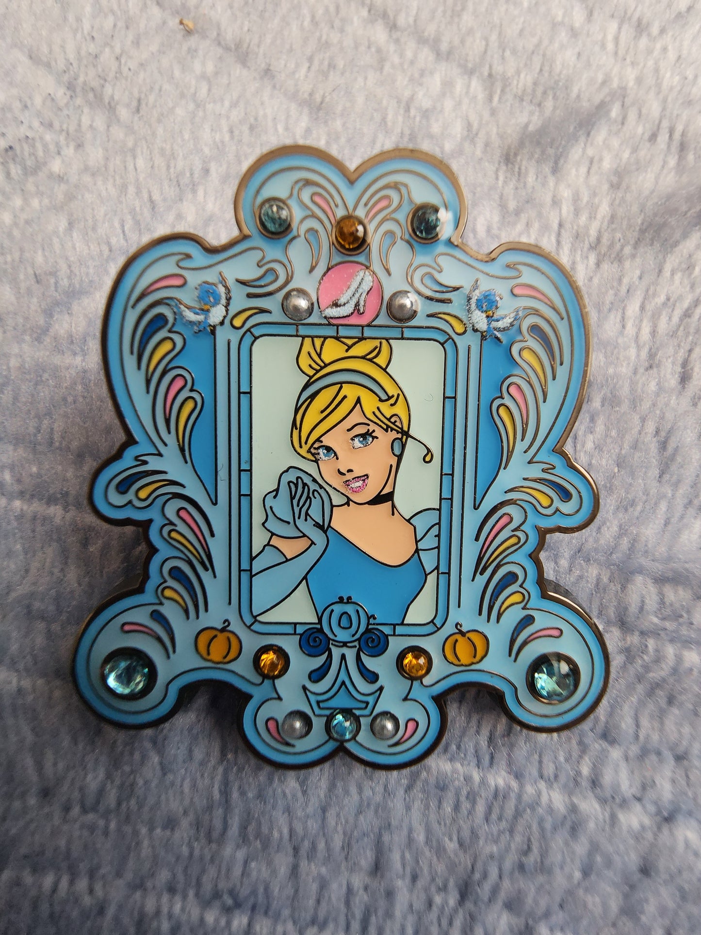 Loungefly Disney Princess Jeweled Portrait Frame Mystery Pins