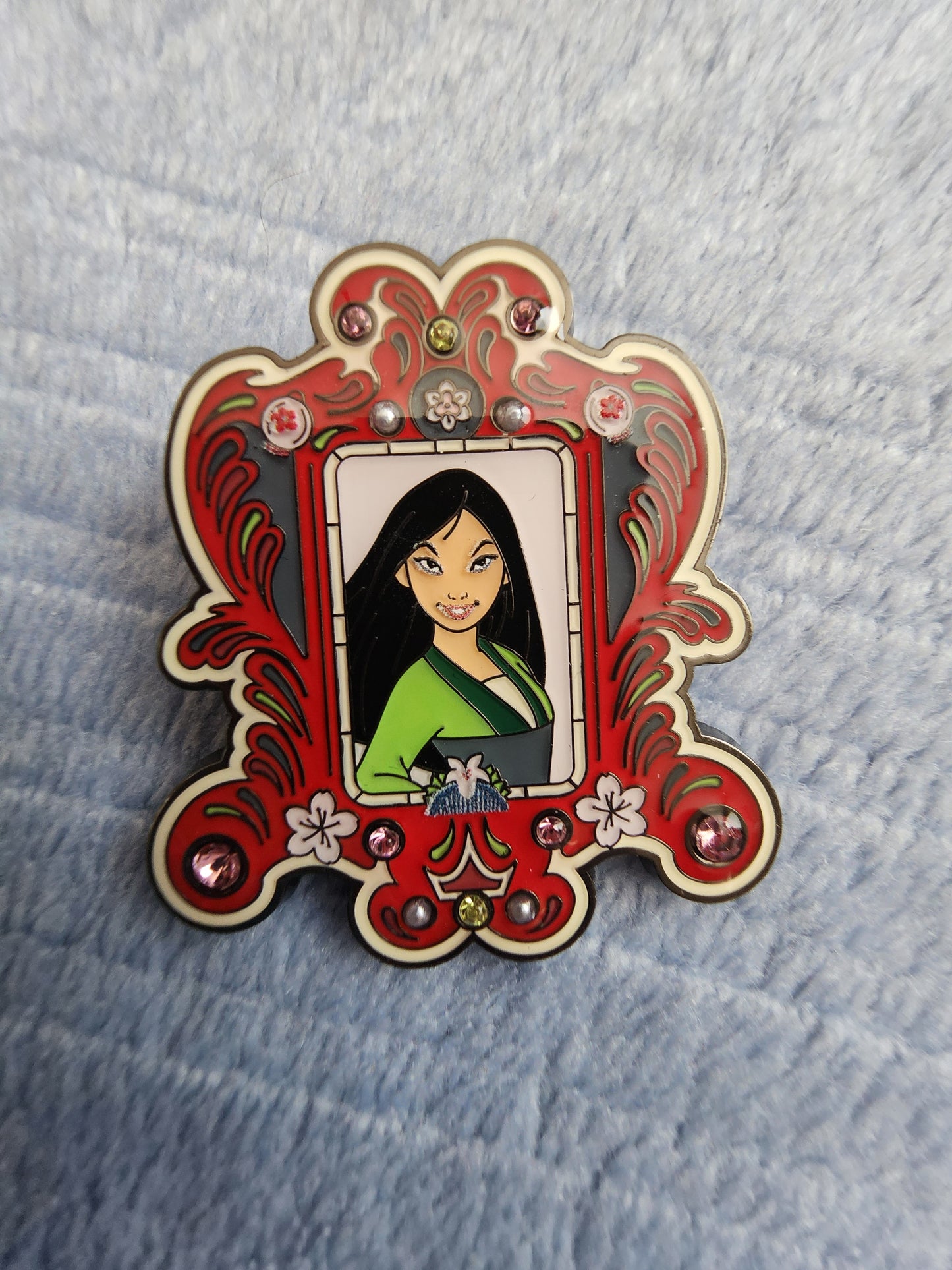 Loungefly Disney Princess Jeweled Portrait Frame Mystery Pins