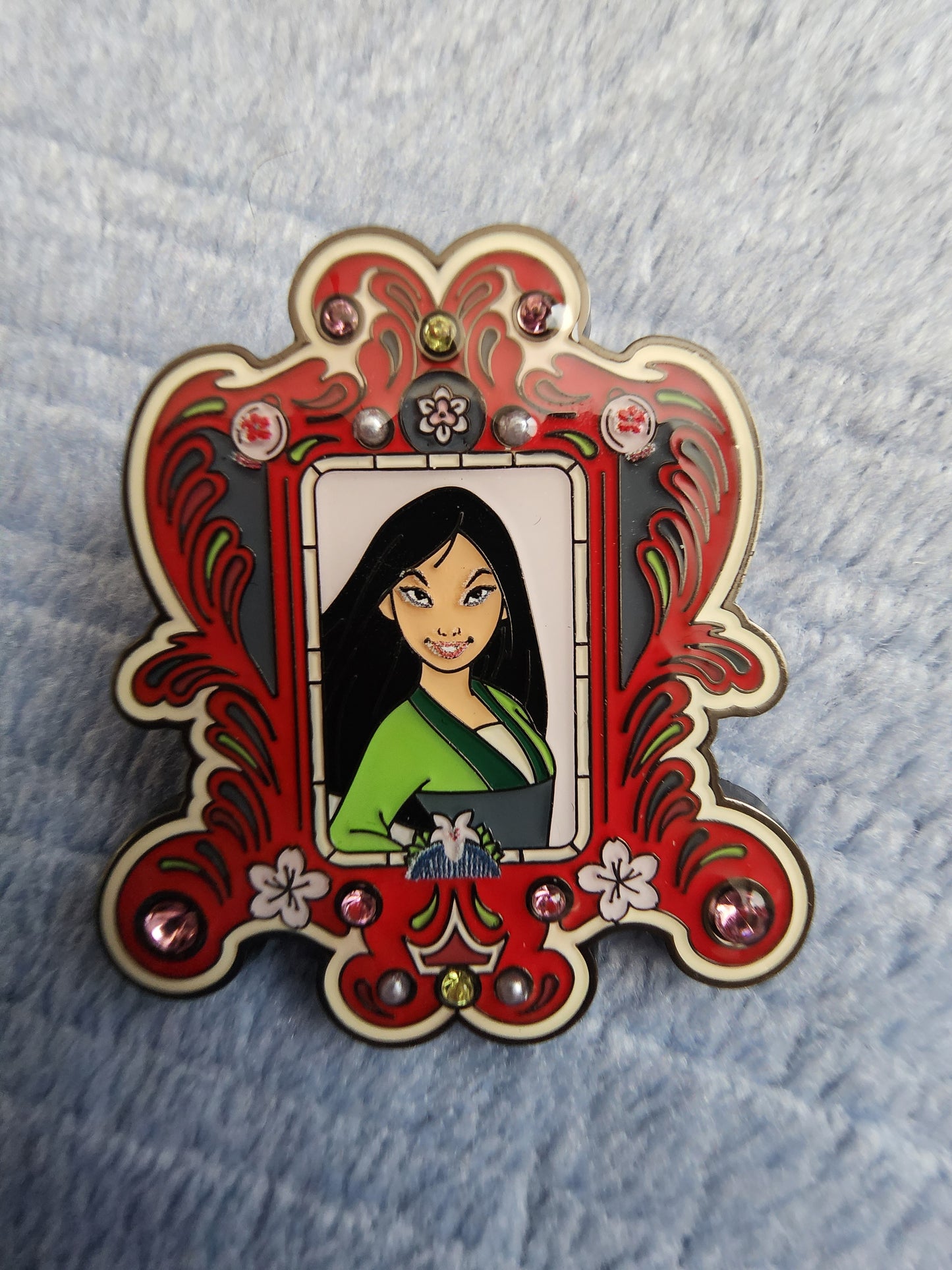 Loungefly Disney Princess Jeweled Portrait Frame Mystery Pins